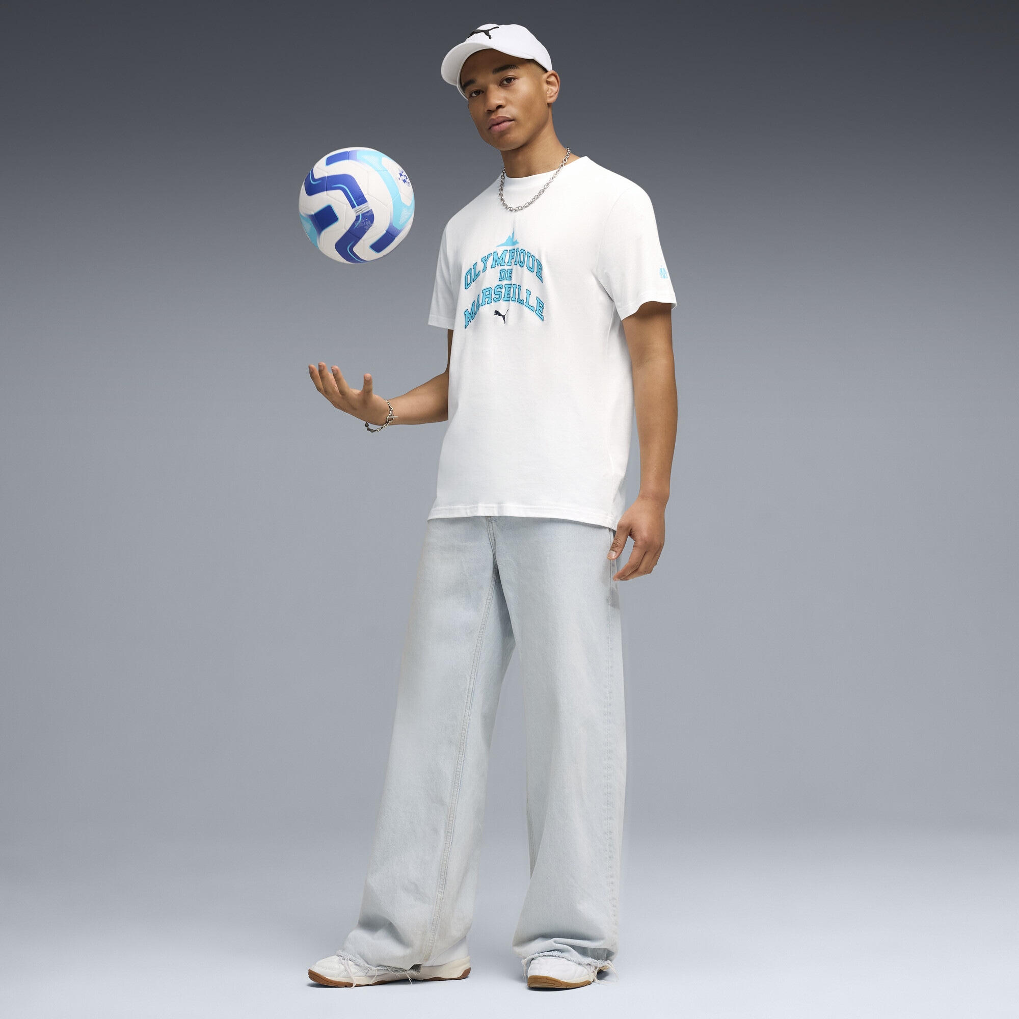 PUMA T-Shirt »Olympique de Marseille FtblCulture T-Shirt Herren«