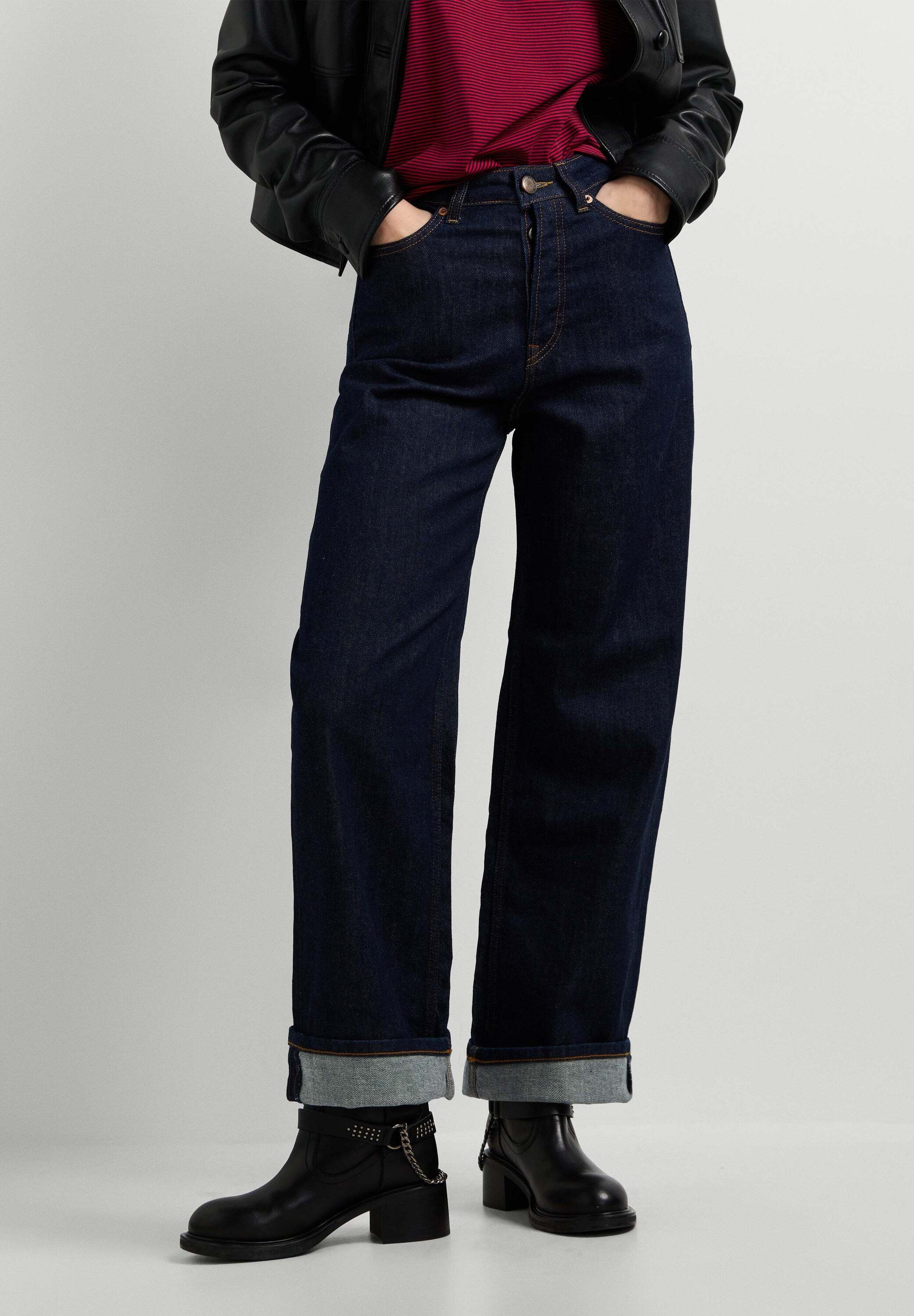 Pepe Jeans Straight-Jeans »straight leg jeans STRAIGHT JEANS UHW LEXA«