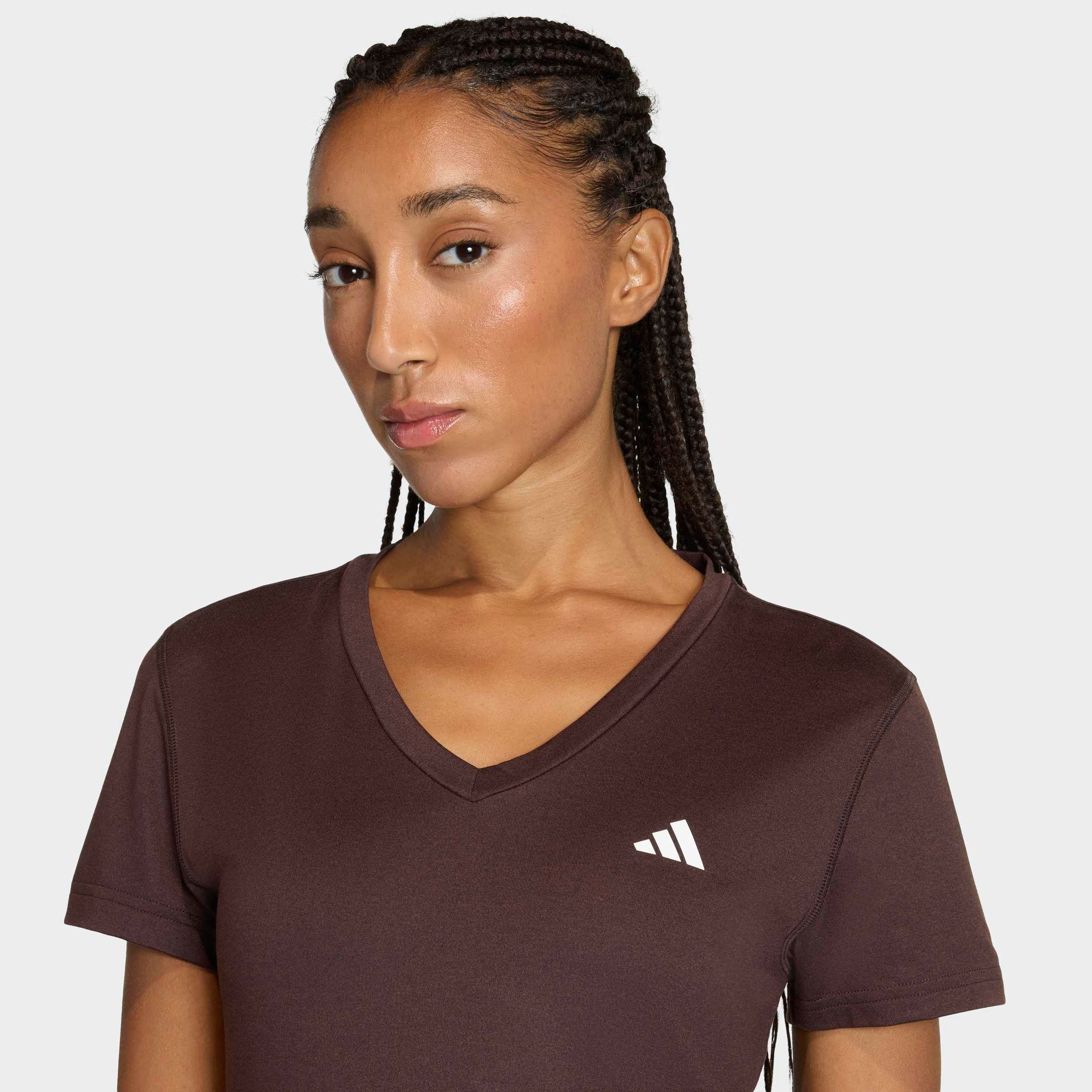 adidas Performance T-Shirt »ADIDAS WORKOUT ESSENTIALS MIT V-AUSSCHNITT«