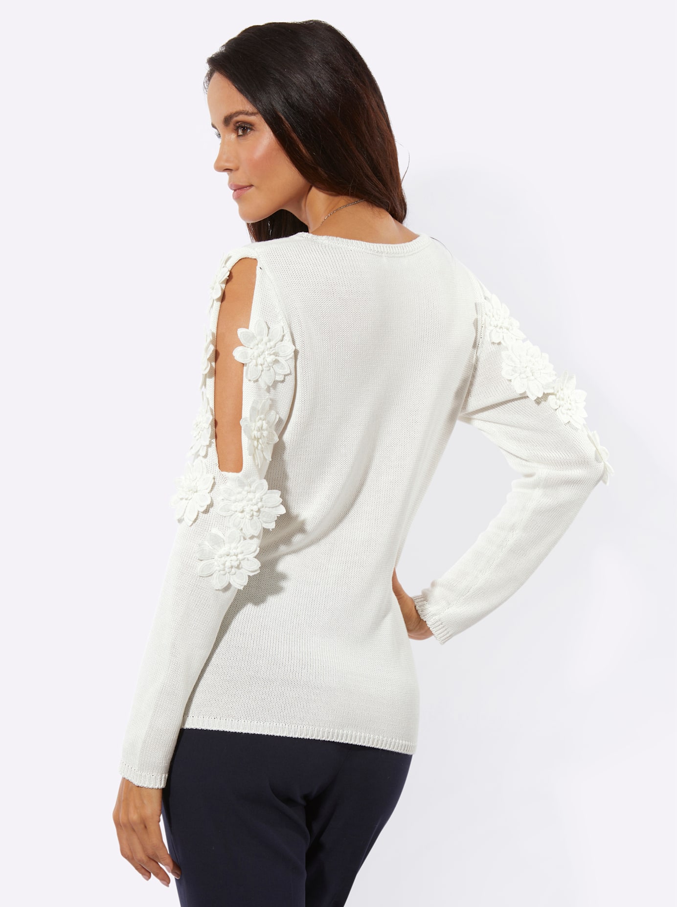 Thumbnail - creation L Strickpullover "Lyocell-Mix-Pullover"