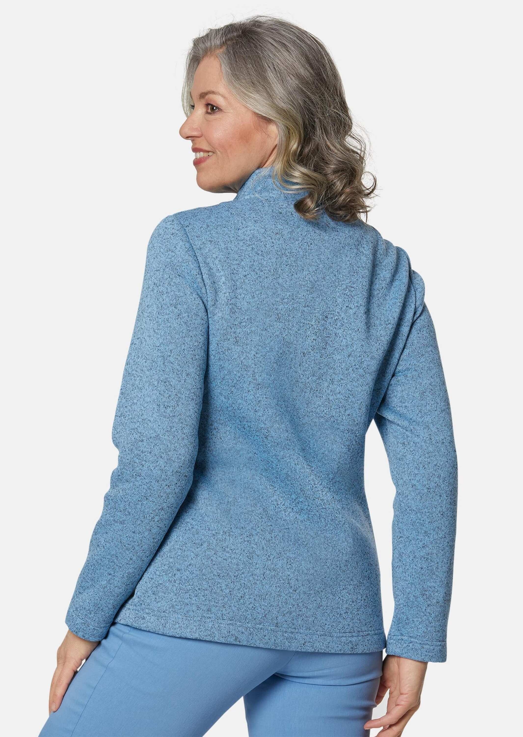 GOLDNER Fleecejacke »Strick-Fleecejacke Kuschelweiche Strickfleece-Jacke«