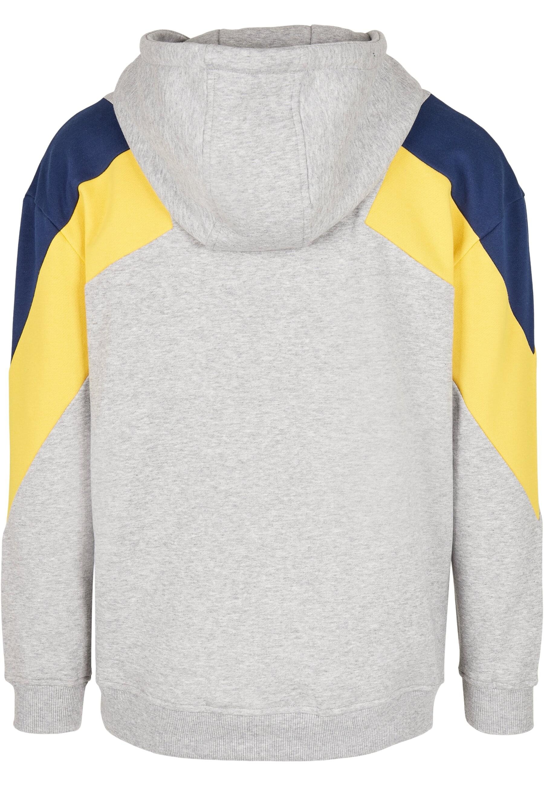 URBAN CLASSICS Sweatshirt "Urban Classics Herren Oversize 3-Tone Hoody" günstig online kaufen