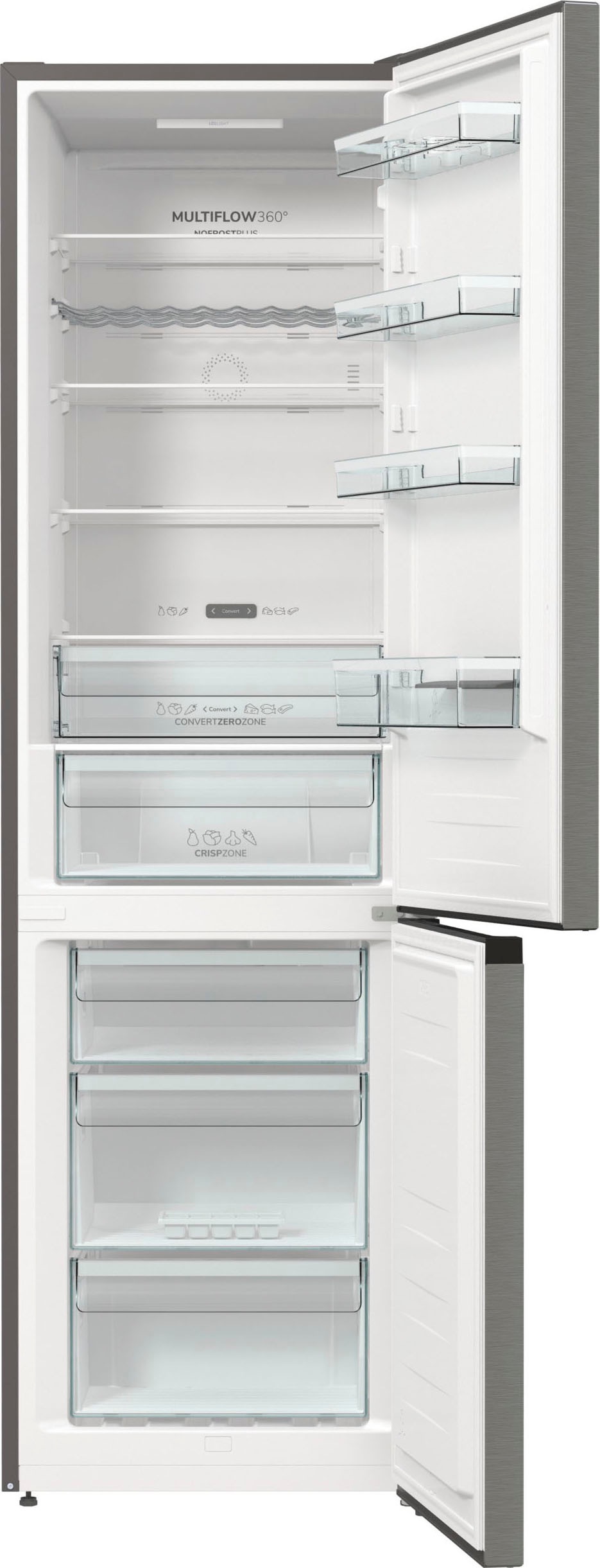 GORENJE Kühl-/Gefrierkombination "NK89C0DXL" 200 cm hoch 60 cm breit günstig online kaufen