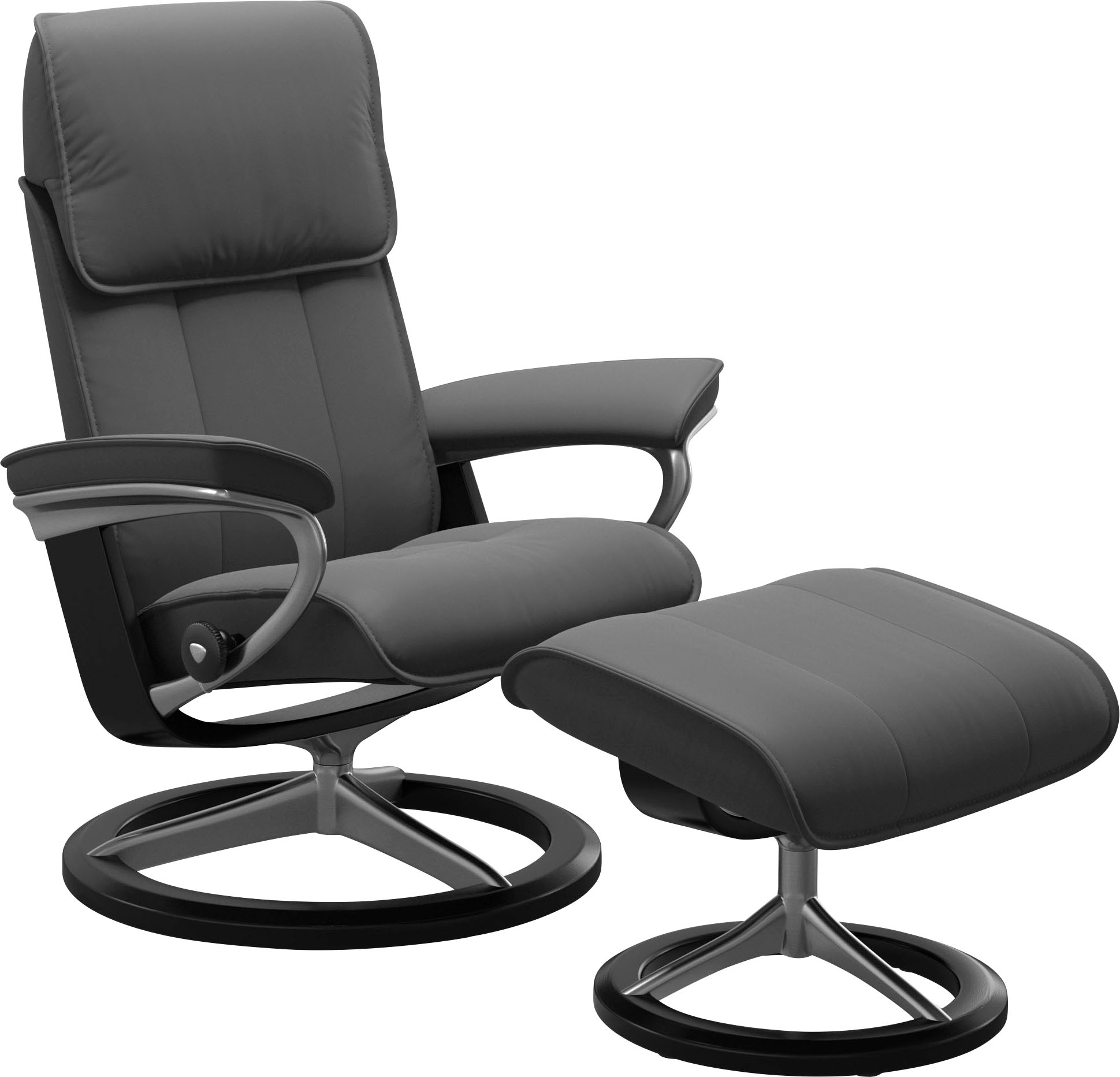 Stressless Relaxsessel "Admiral", mit Signature Base, Größe M & L, Gestell Schwarz