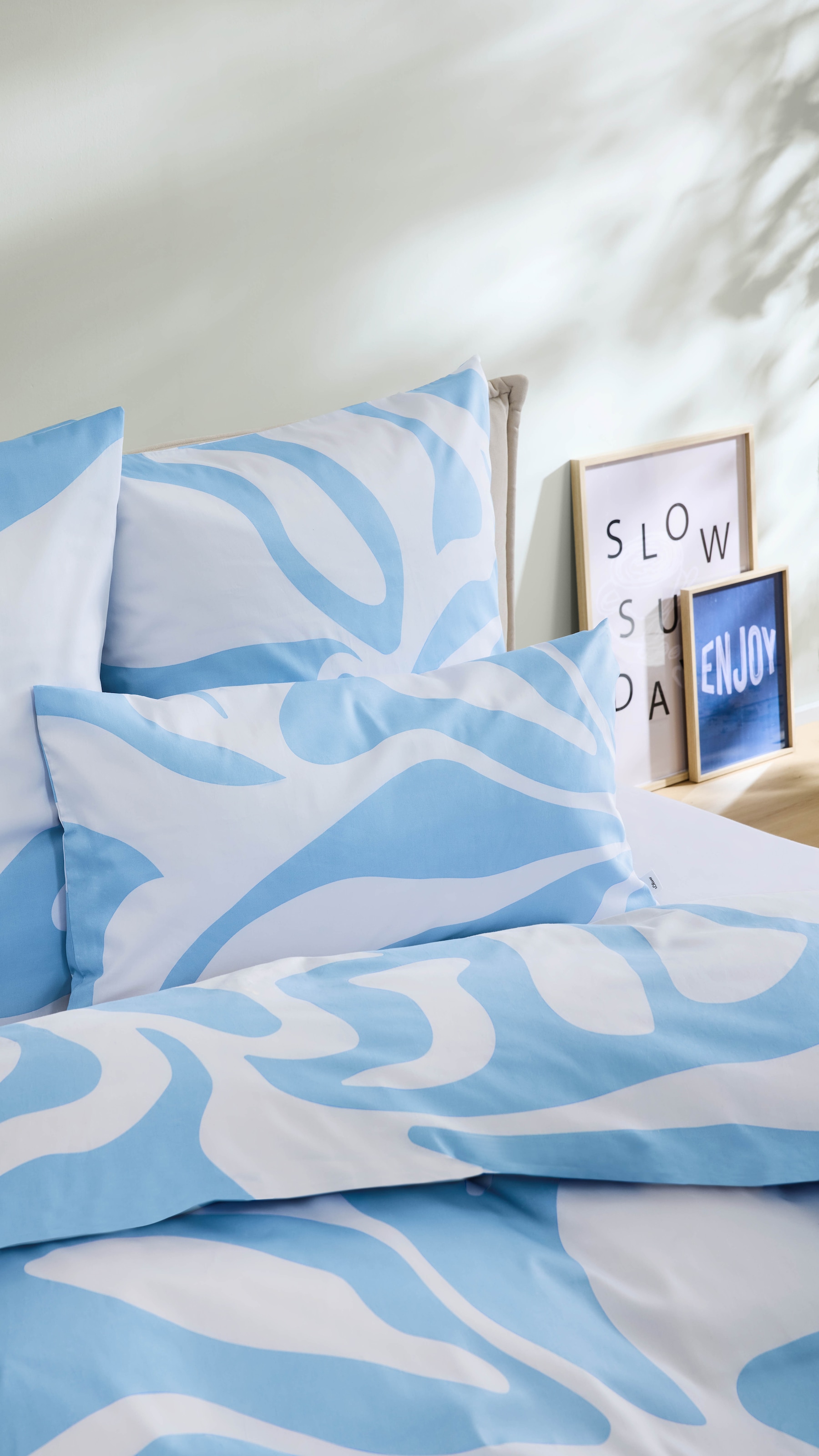 s.Oliver Bettwäsche »s.Oliver Satinbettwäsche« 2 modernes Botanical-Design