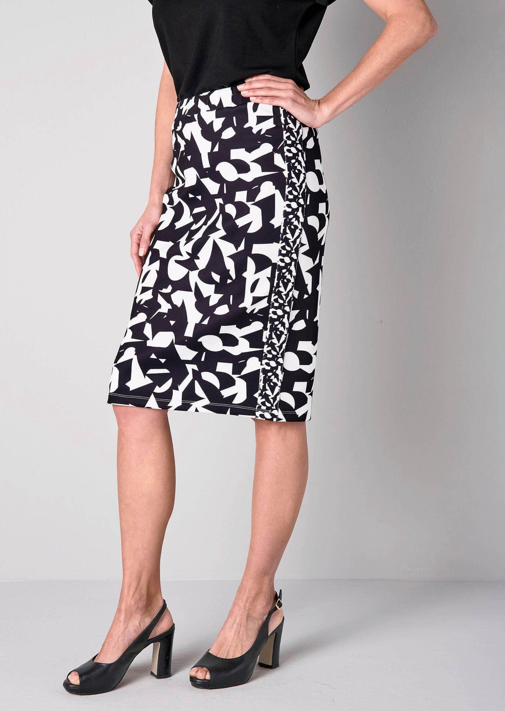 Alba Moda Bleistiftrock "Rock Rock mit grafischem Druck" günstig online kaufen