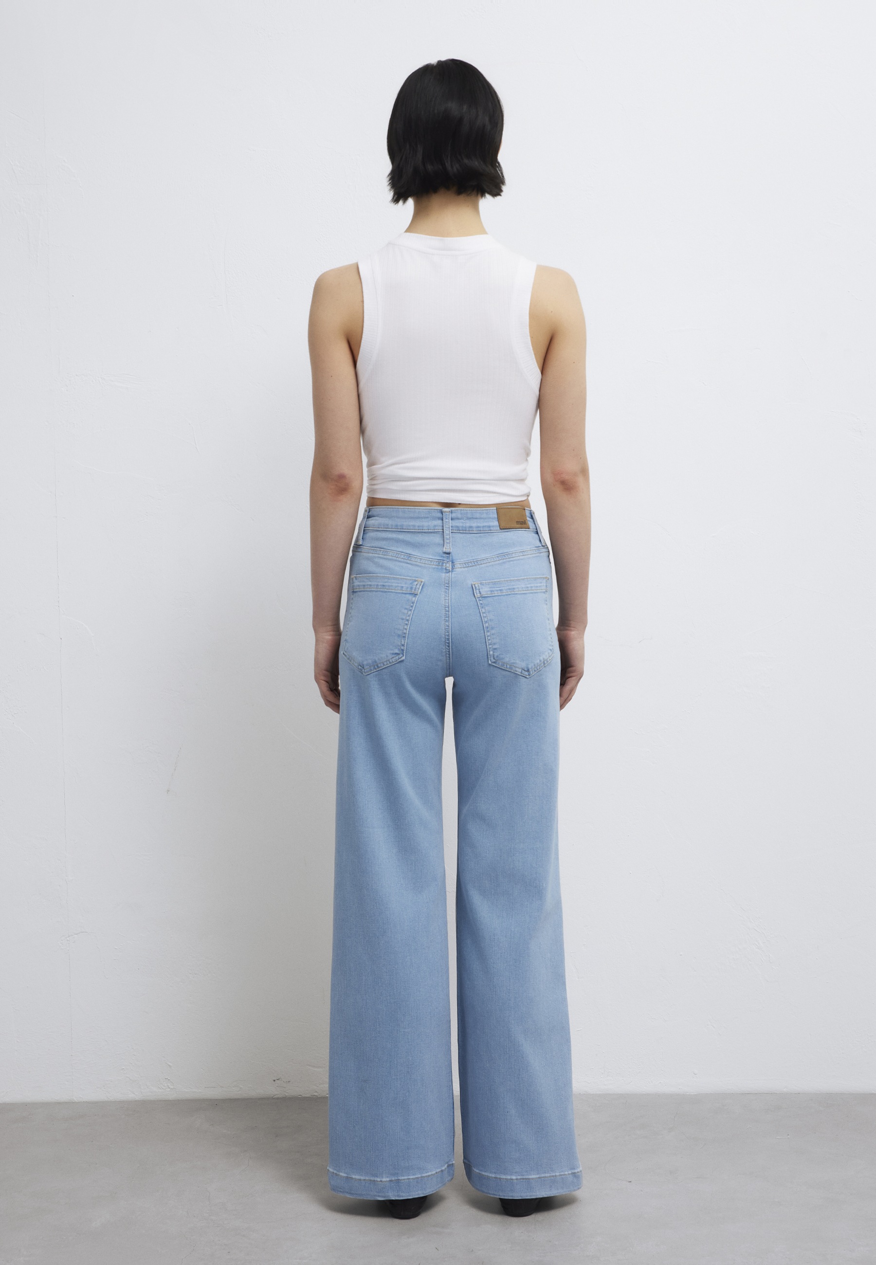 Mavi Weite Jeans »MALIBU MARINE« Wide Leg Jeans