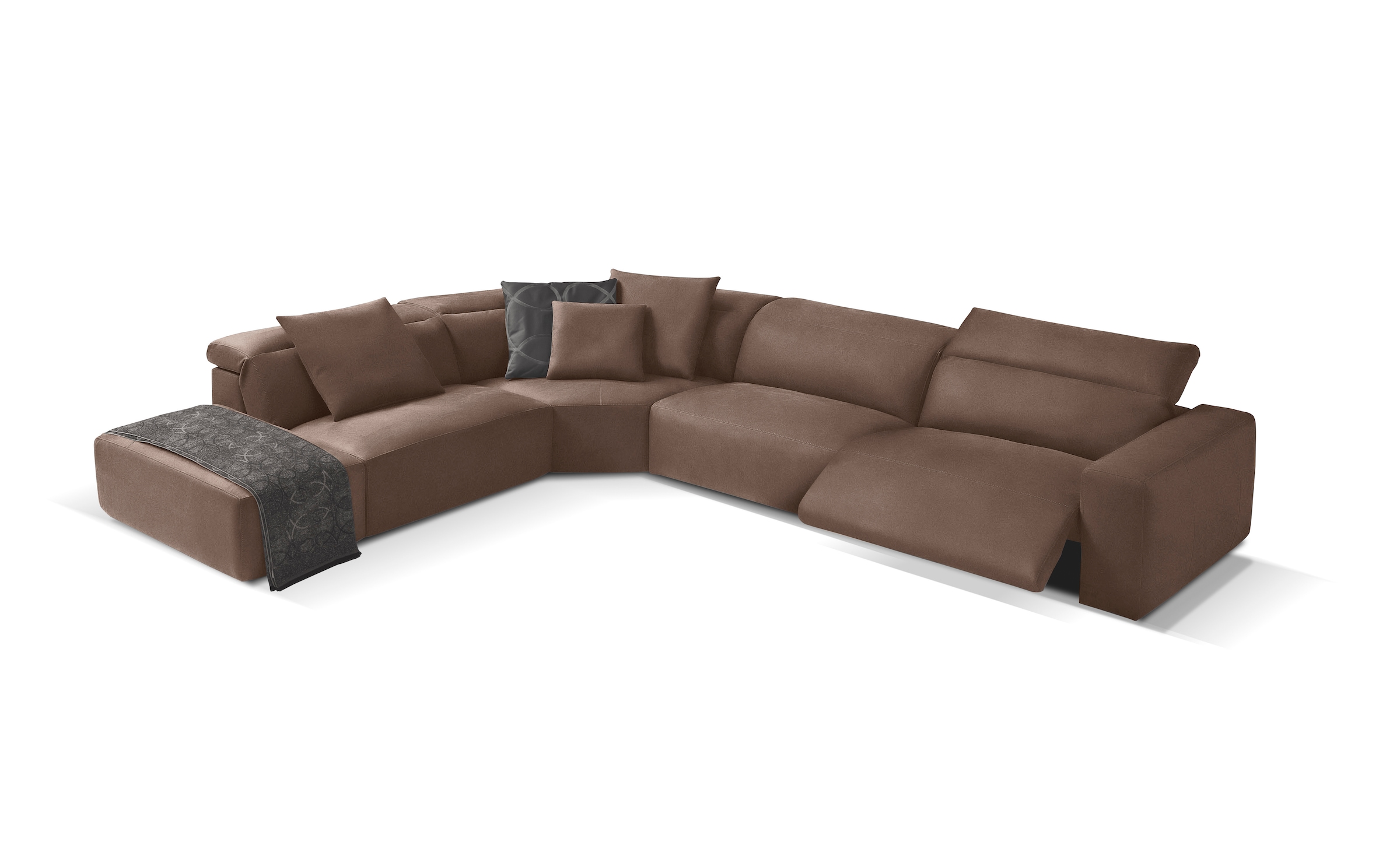 Egoitaliano Ecksofa "Beverly, extravangantes Designsofa mit erstklassigem S günstig online kaufen