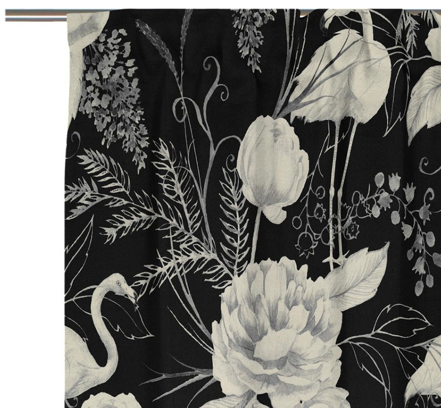 Adam Vorhang "Eden" Multifunktionsband 1 Stk. tlg. aus 100% Bio-Baumwolle günstig online kaufen