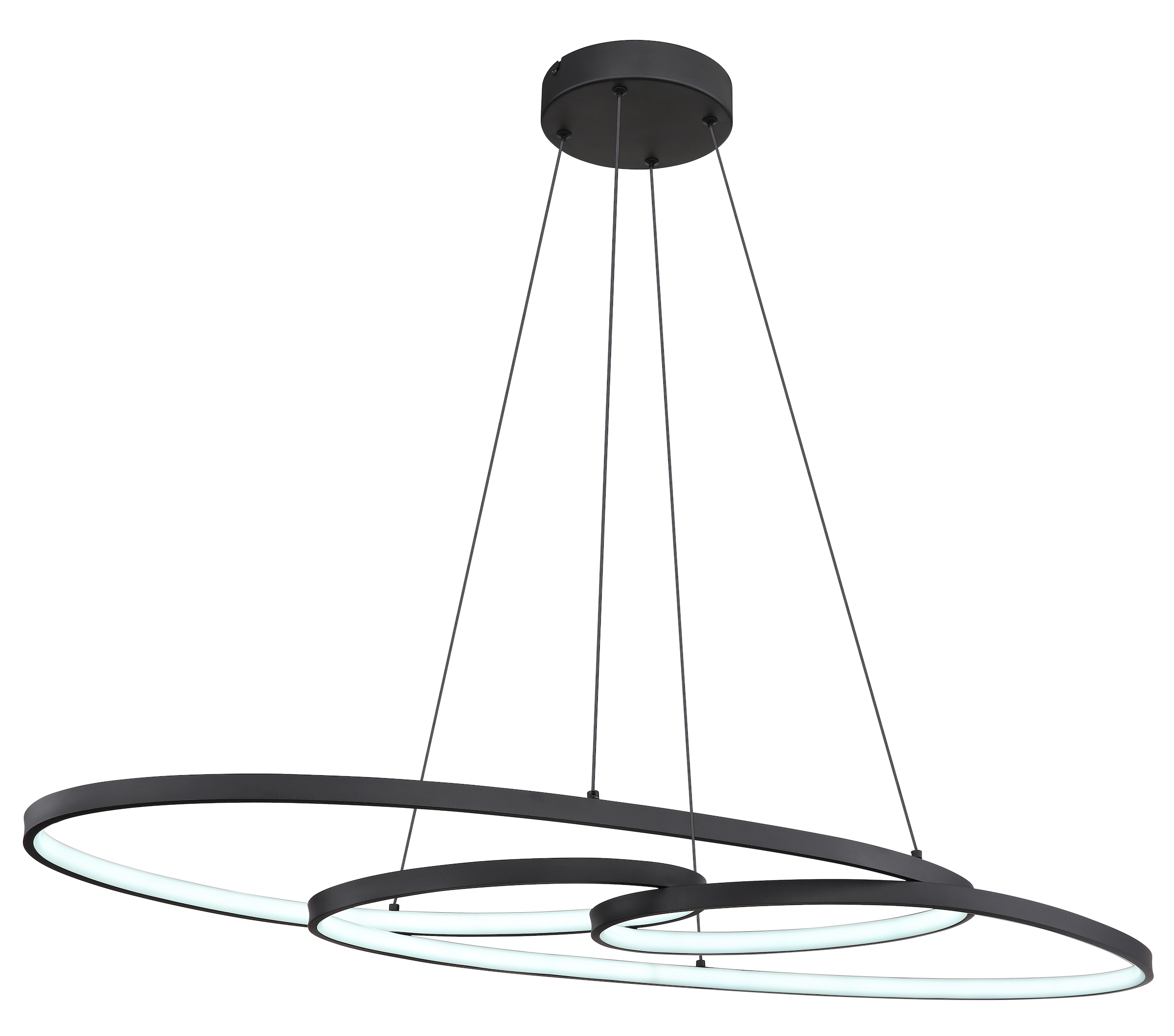 GLOBO LIGHTING LED Pendelleuchte »SPIRA«, Leuchtmittel LED-Modul | LED fest integriert, Hängelampe/Hängeleuchte/Wohnzimmer/Esstisch/elegant