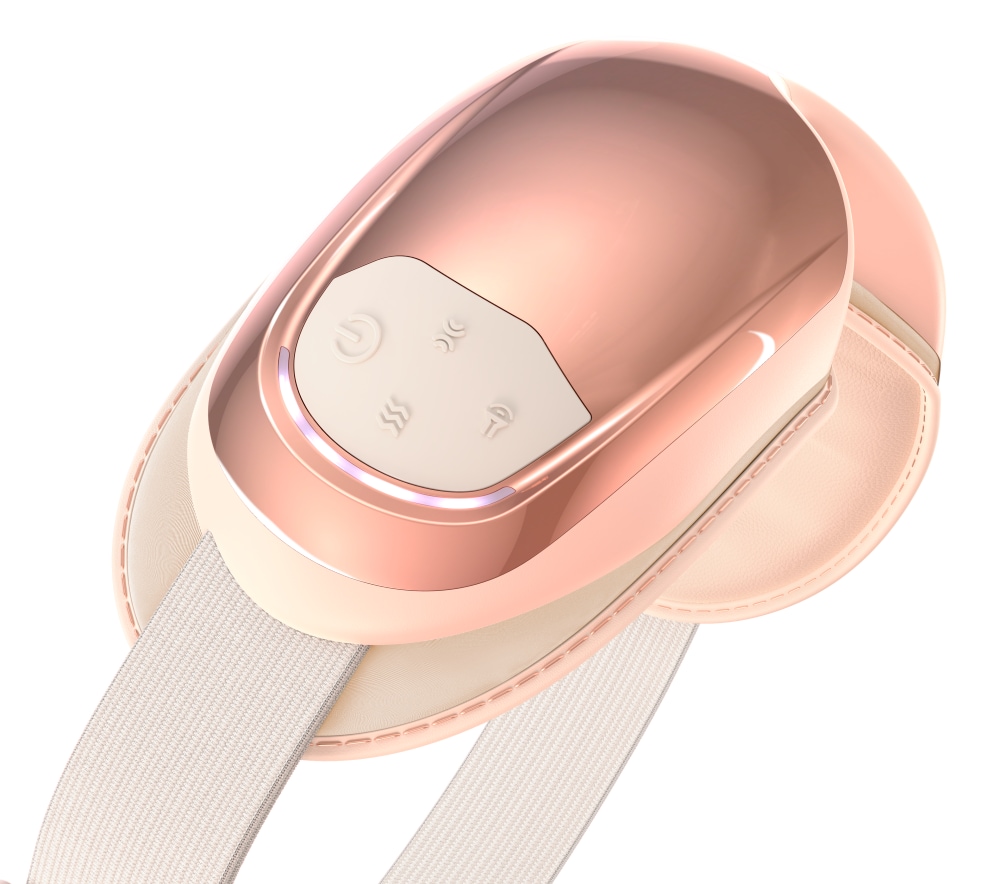 Renpho Gesichtsmassagegerät »Renpho Eyeris 3 Eye massager G010V«, Sprachgesteuertes Pflegeerlebnis mit Wärme, Kühlung und Akupressur