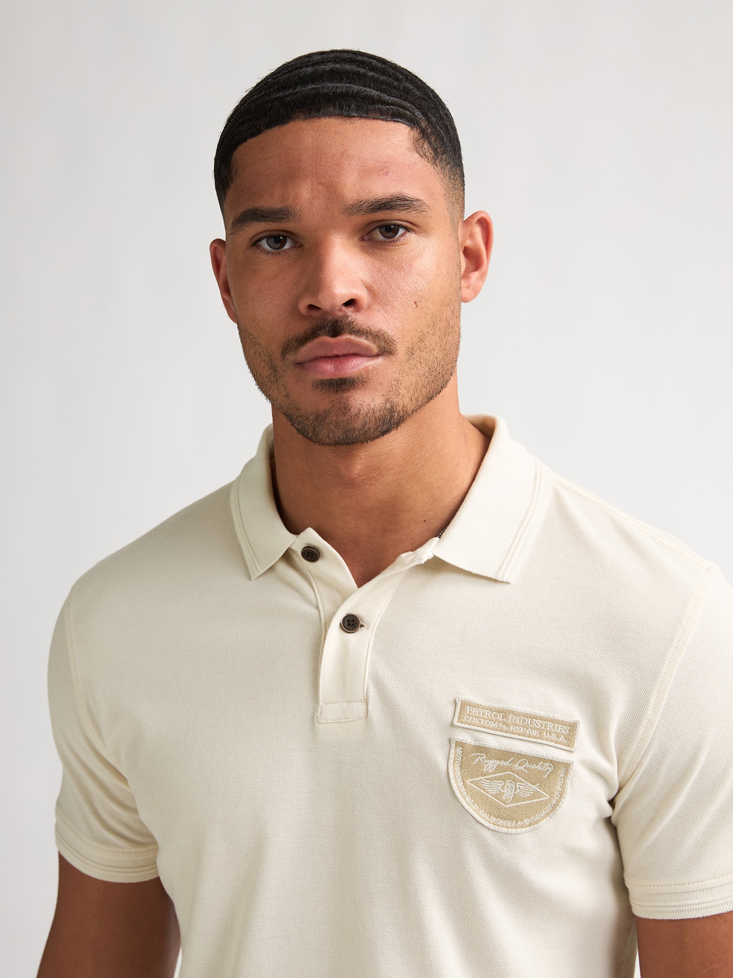 Petrol Industries Poloshirt »Men Polo Short Sleeve« mit Logo Stickereien