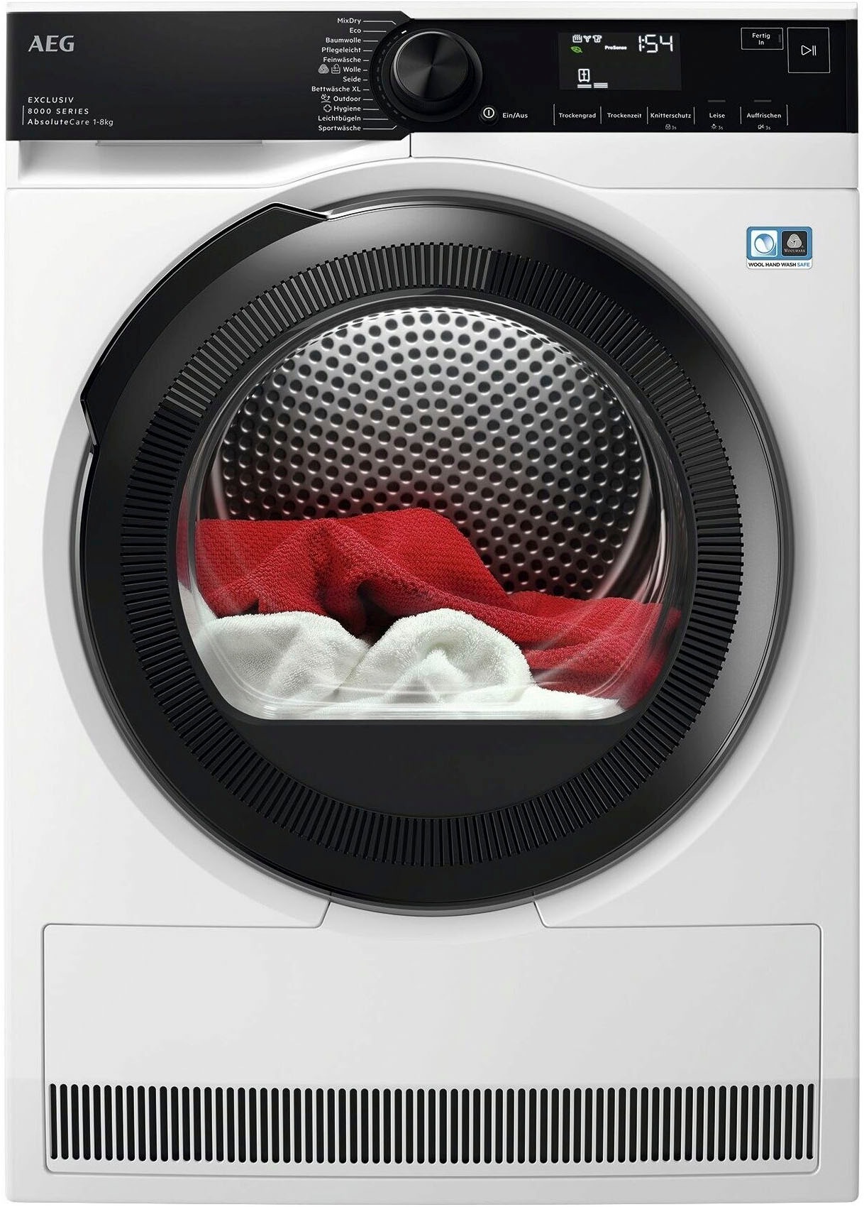 AEG Wärmepumpentrockner "TR9H75680" 8 ProSense günstig online kaufen