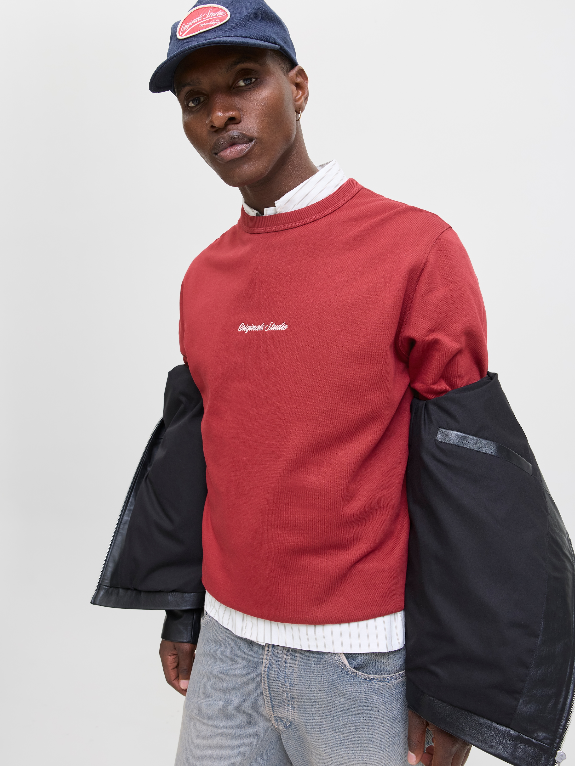 Jack & Jones Sweatshirt "JORNORREBRO EMB SWEAT CREW NOOS" günstig online kaufen