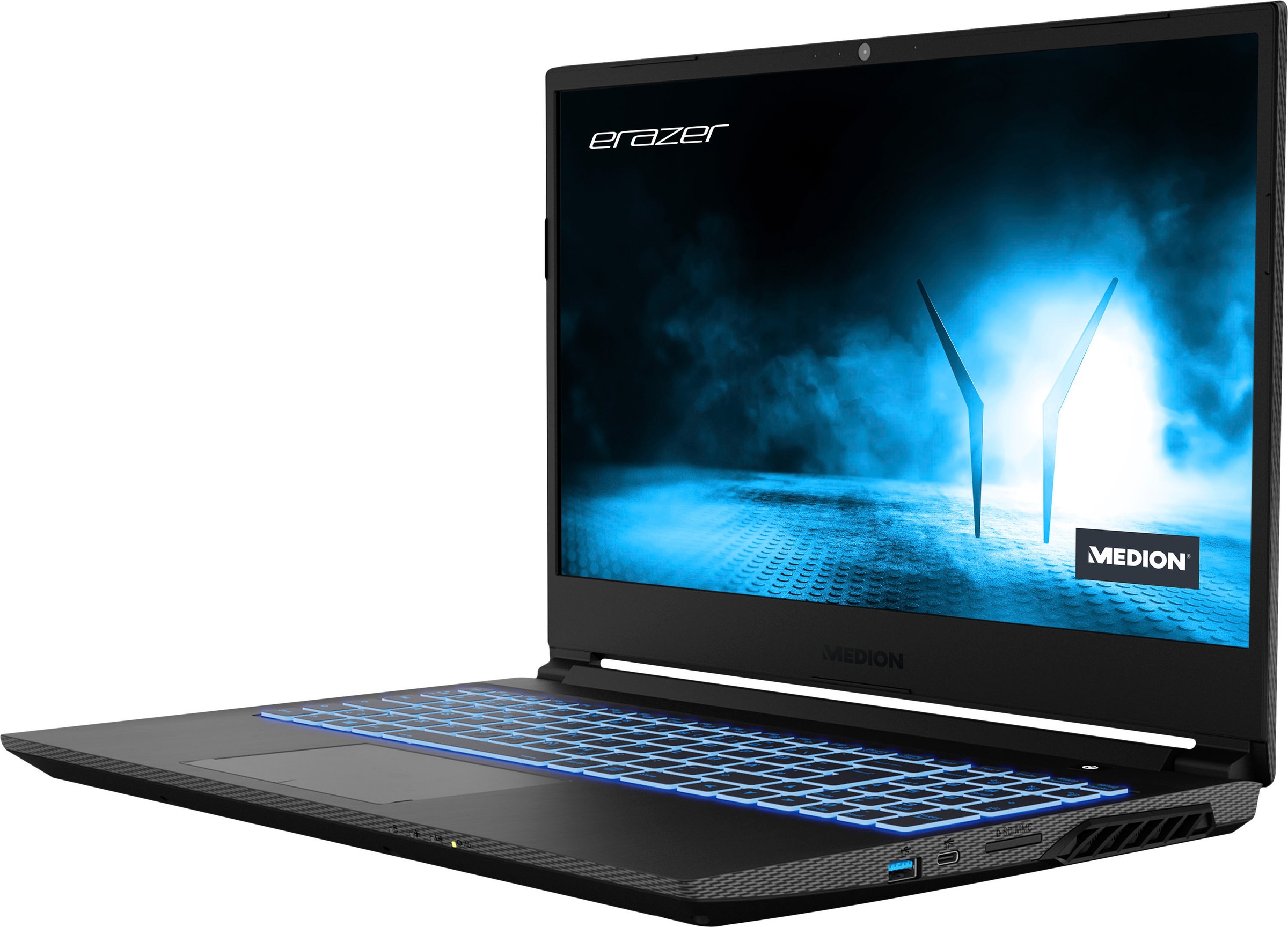 Medion® Notebook »ERAZER® Crawler E25«, 39,6 cm, / 15,6 Zoll, AMD, Ryzen 5, GeForce RTX 3050, 1000 GB SSD