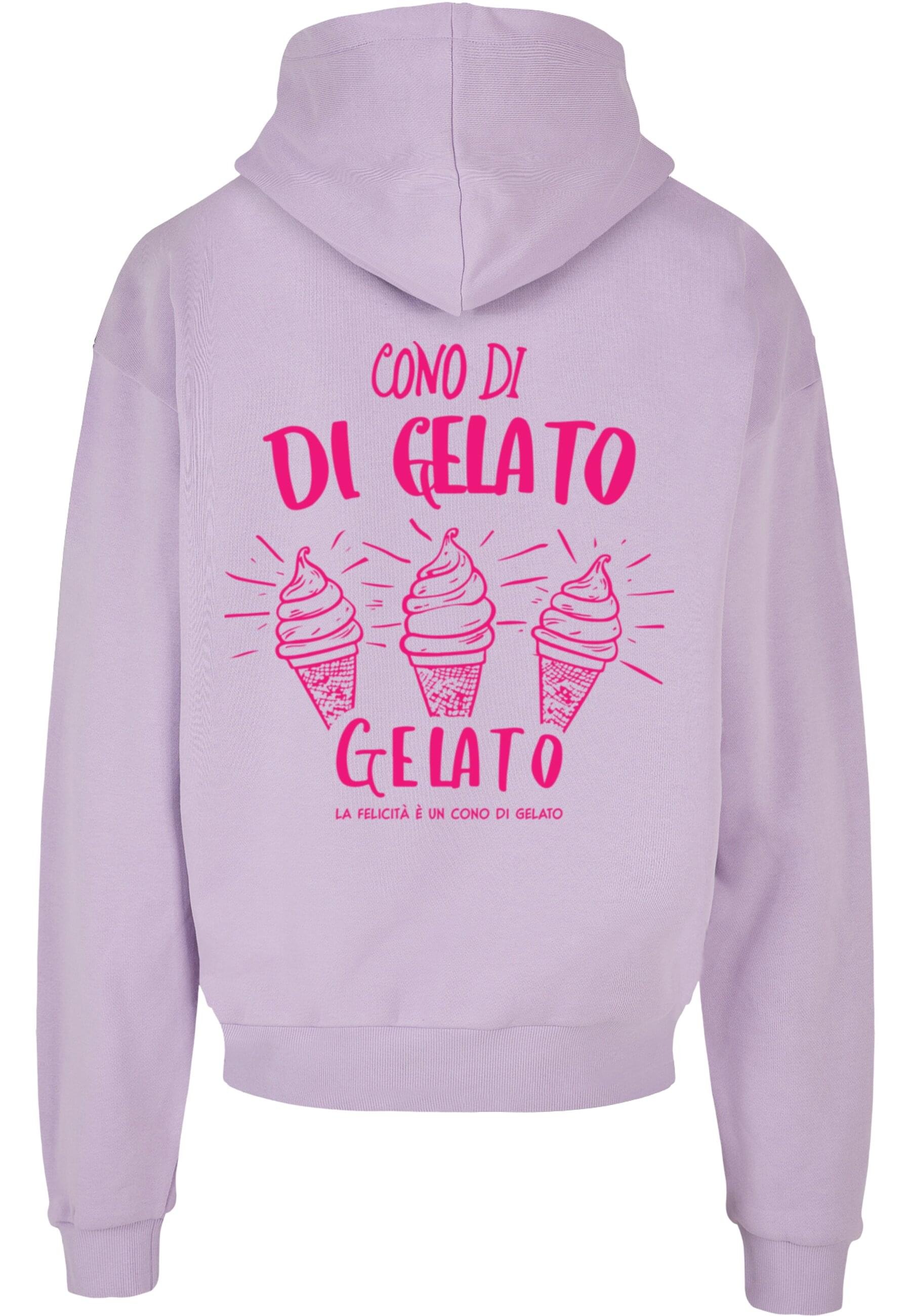 Merchcode Kapuzensweatshirt »Merchcode Cono Di Gelato b Oversized Hoody«, (1 tlg.)