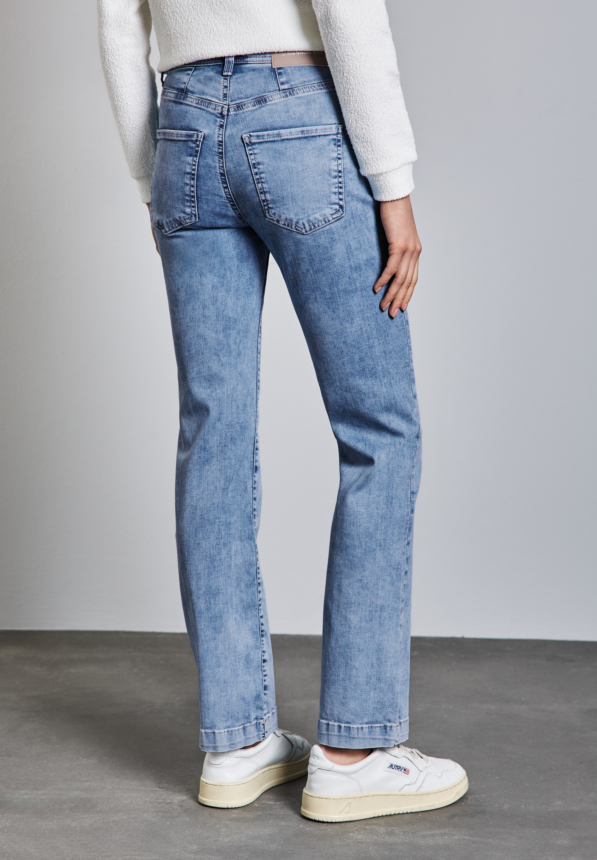 STREET ONE Slim-fit-Jeans, High Waist günstig online kaufen