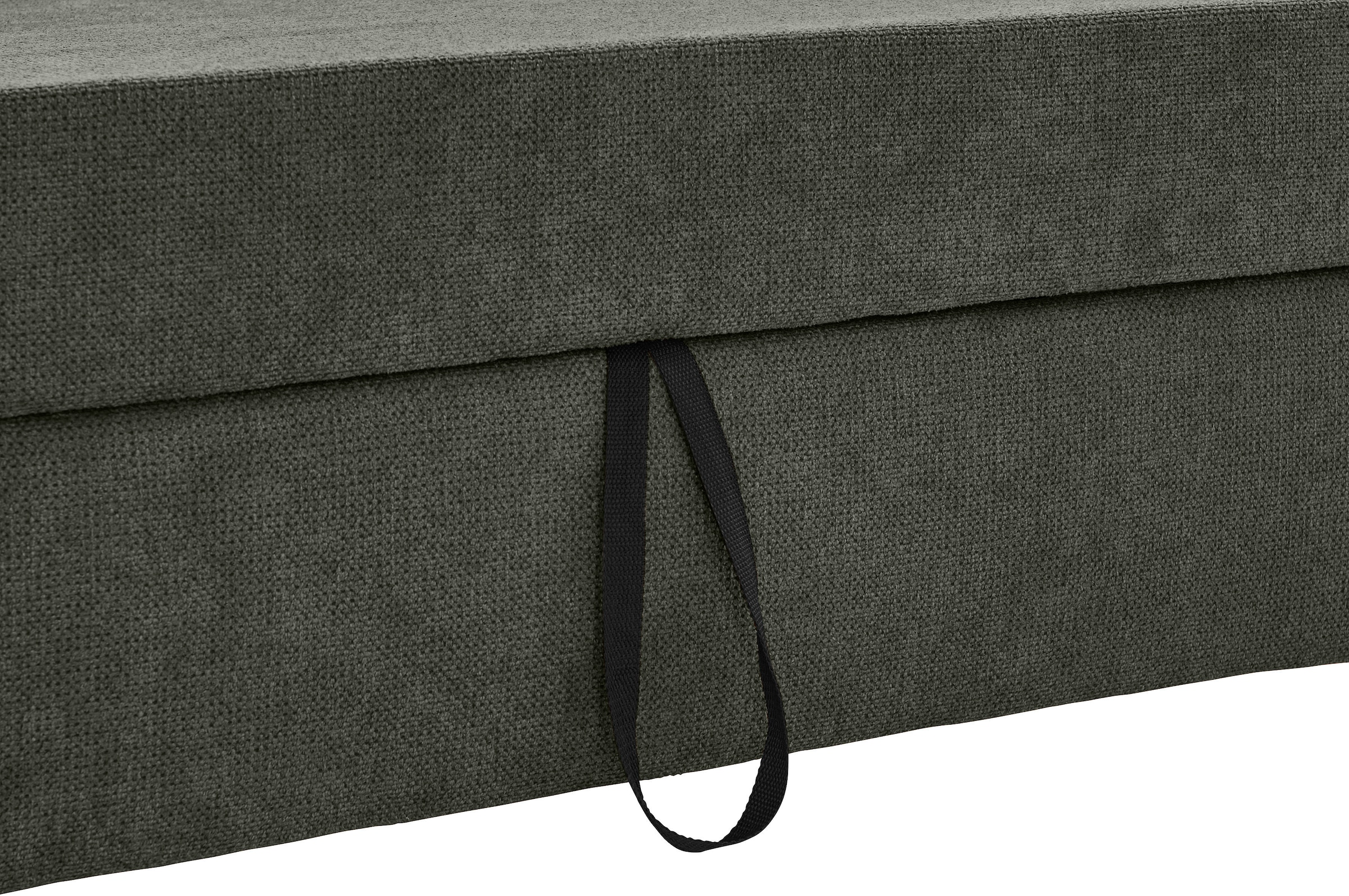 DOMO collection Ecksofa »Papenburg B/T/H: 242/190/84 cm L-Form«, wahlweise mit Bettfunktion, Langer Schenkel links oder rechts