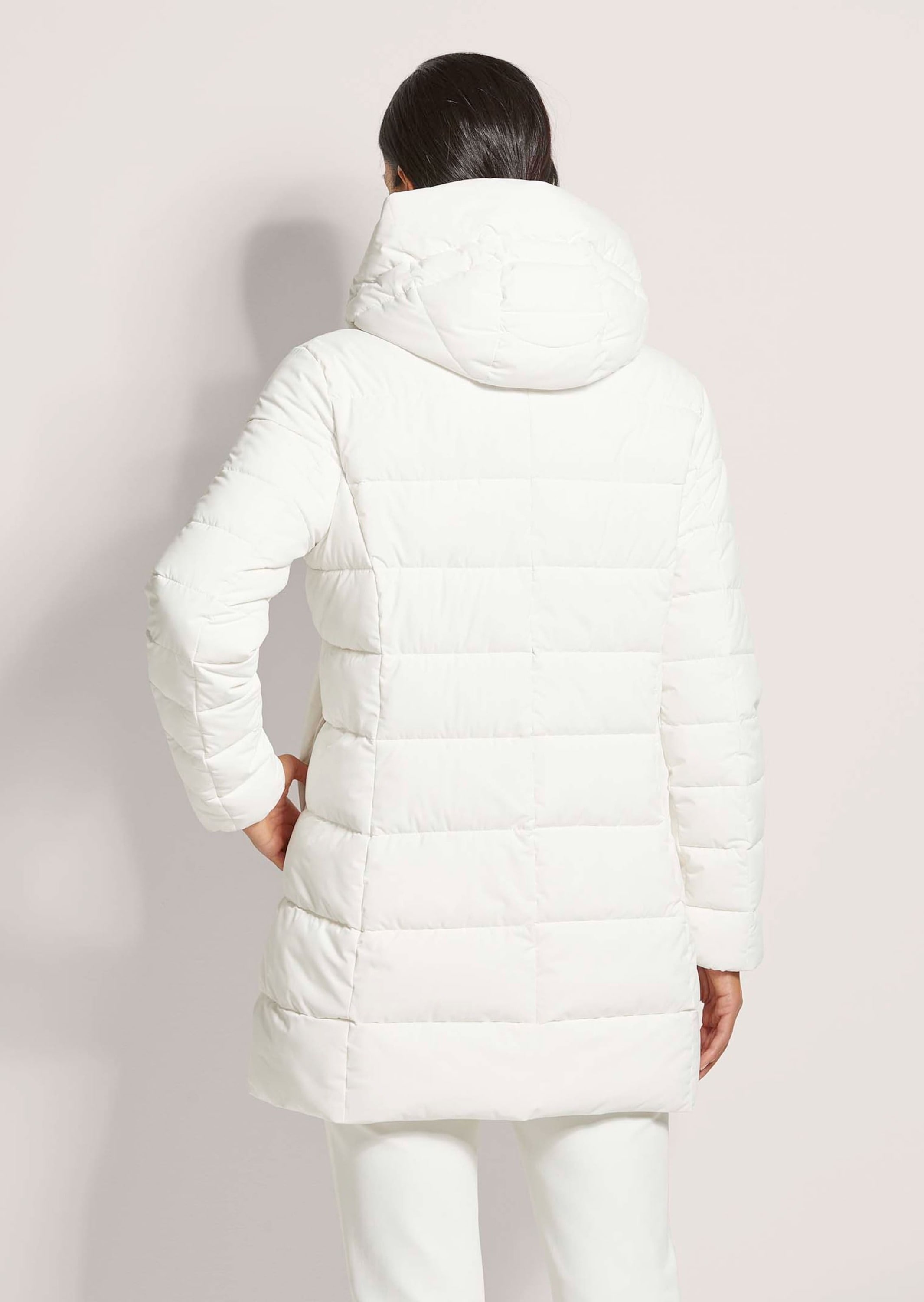MADELEINE Steppjacke »Steppjacke Lange Steppjacke mit Kapuze«