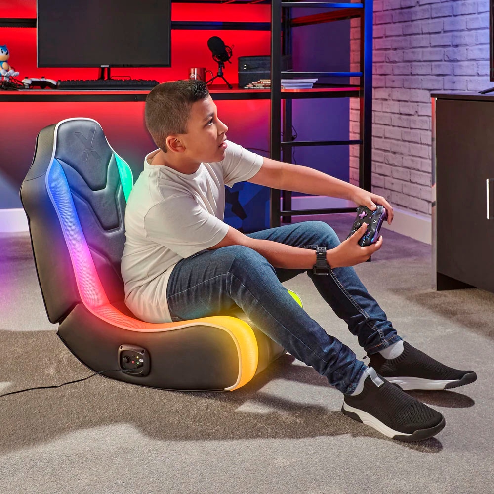 X Rocker Gaming-Stuhl »Chimera RGB 2.0 Neo Motion LED Floor Rocker Gaming Bodensessel«