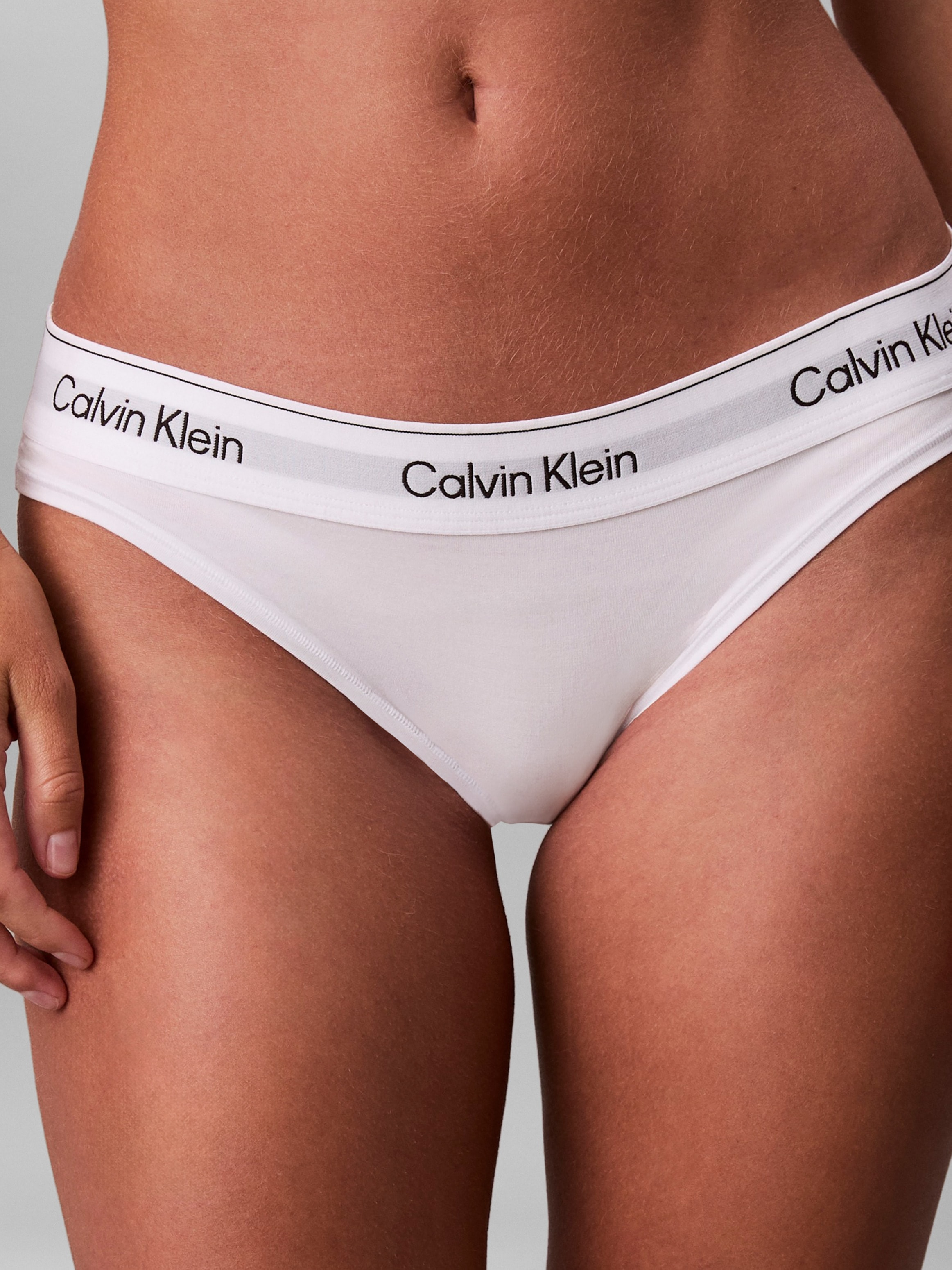 Calvin Klein Underwear Bikinislip »MODERN COTTON« mit breitem Bündchen