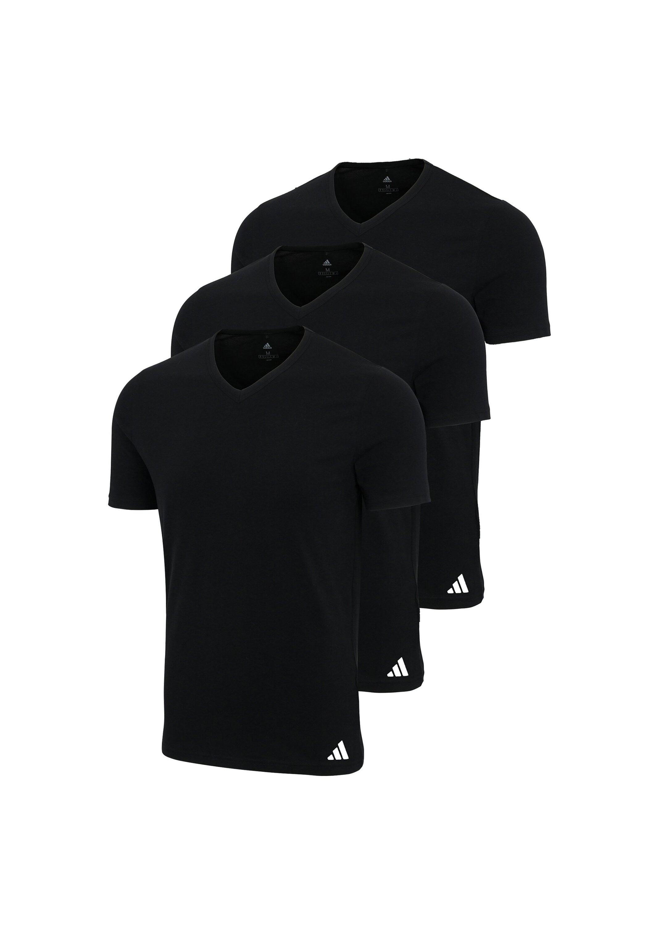 adidas Originals T-Shirt »T-Shirt V-Neck Shirt, Active Core Cotton 3PK 3er Pack«