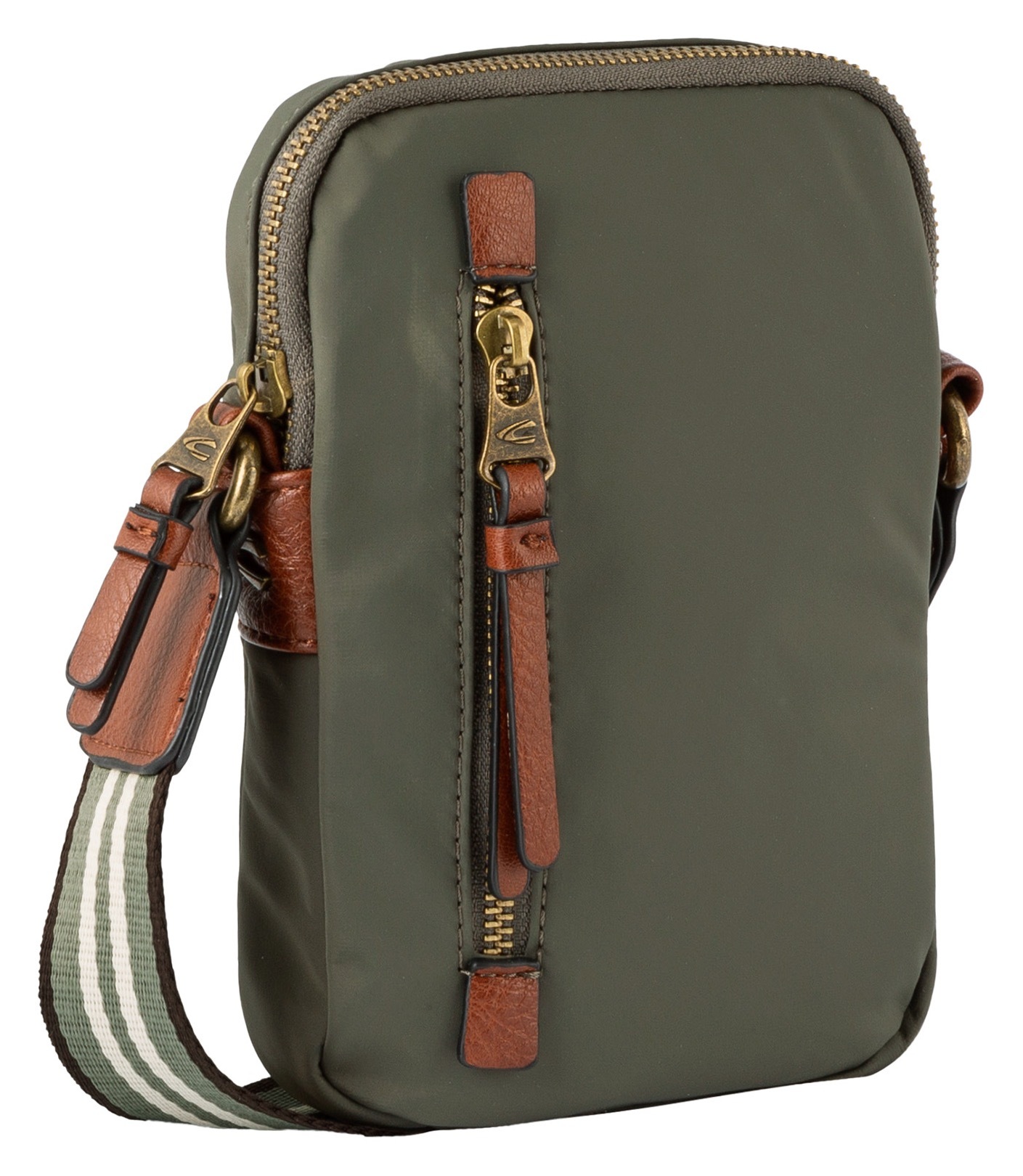 camel active Handytasche »Bari«, aus hochwertigem matten Nylon mit gestreiftem Gewebeband