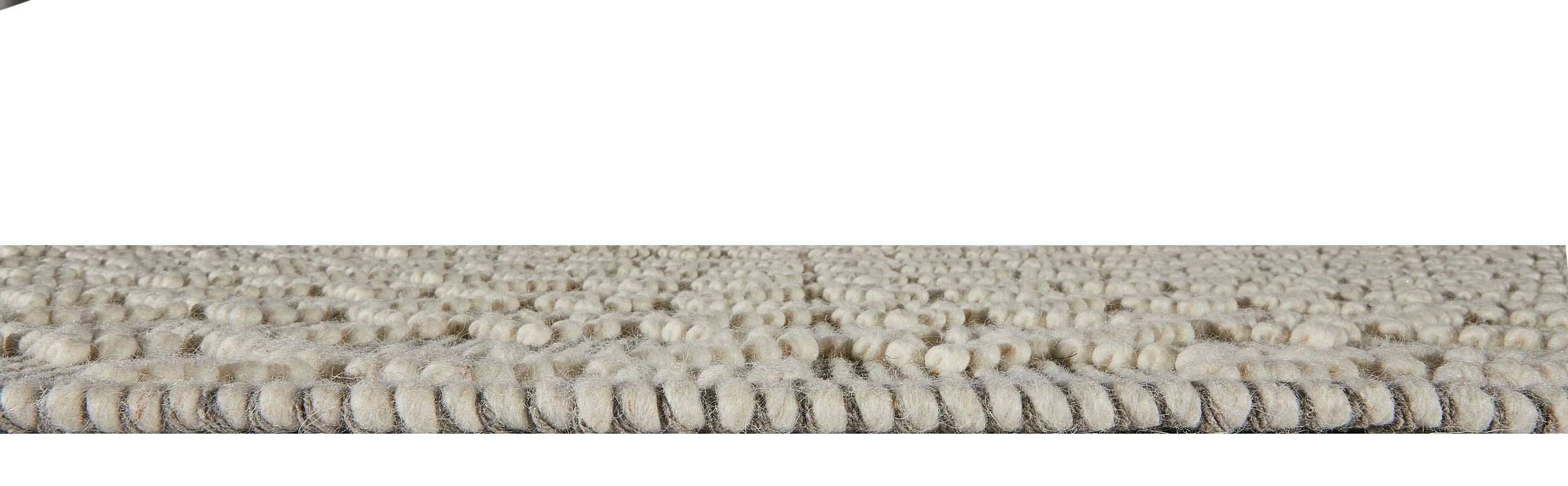 Dekowe Wollteppich »Ardal«, rechteckig, Handweb Teppich, Uni Farben, Rauten, reine Wolle, Hoch-Tief Struktur