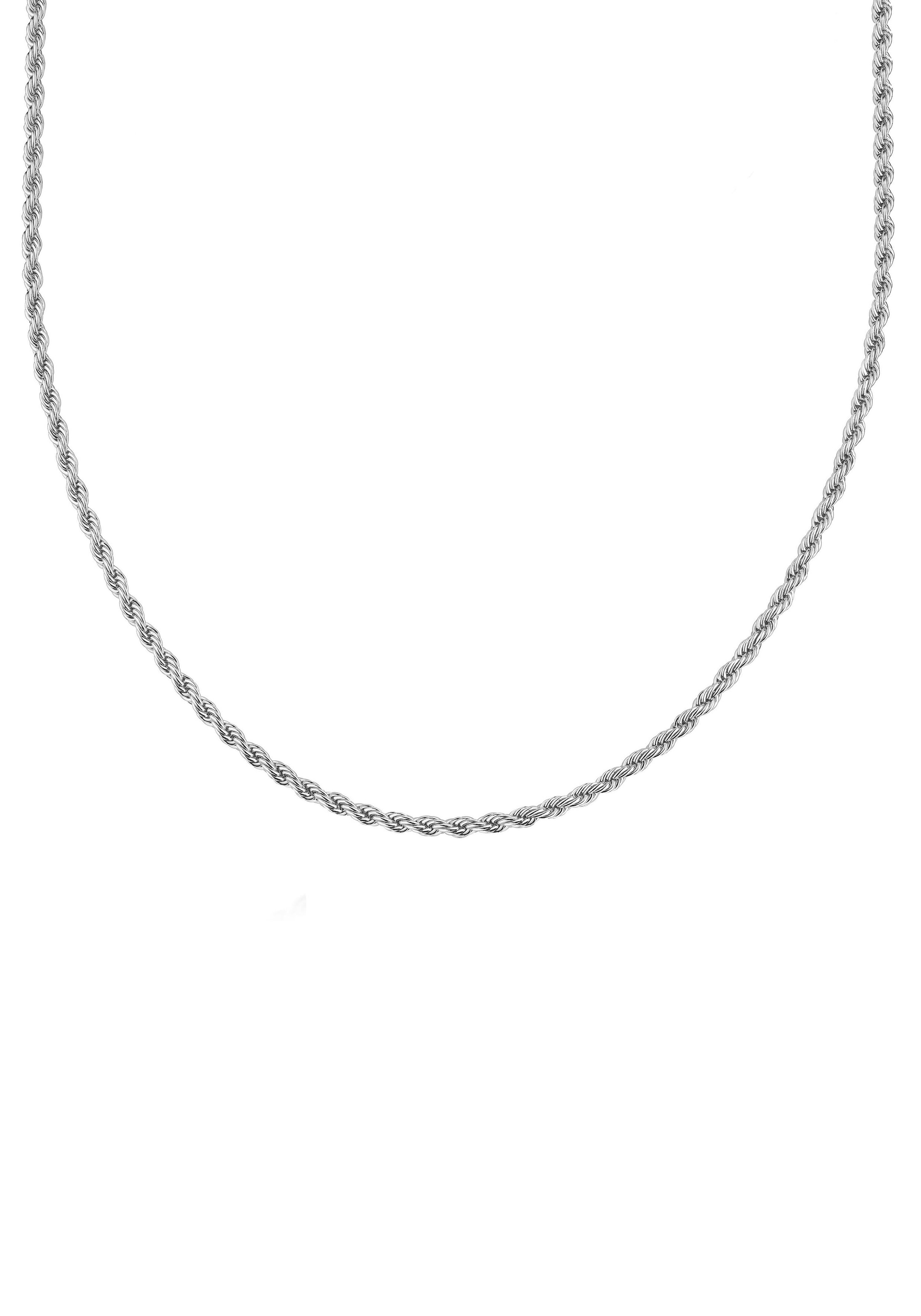 Firetti Kette ohne Anhänger »Schmuck Geschenk Silber 925 Halsschmuck Halskette Kordelkette«, Made in Germany