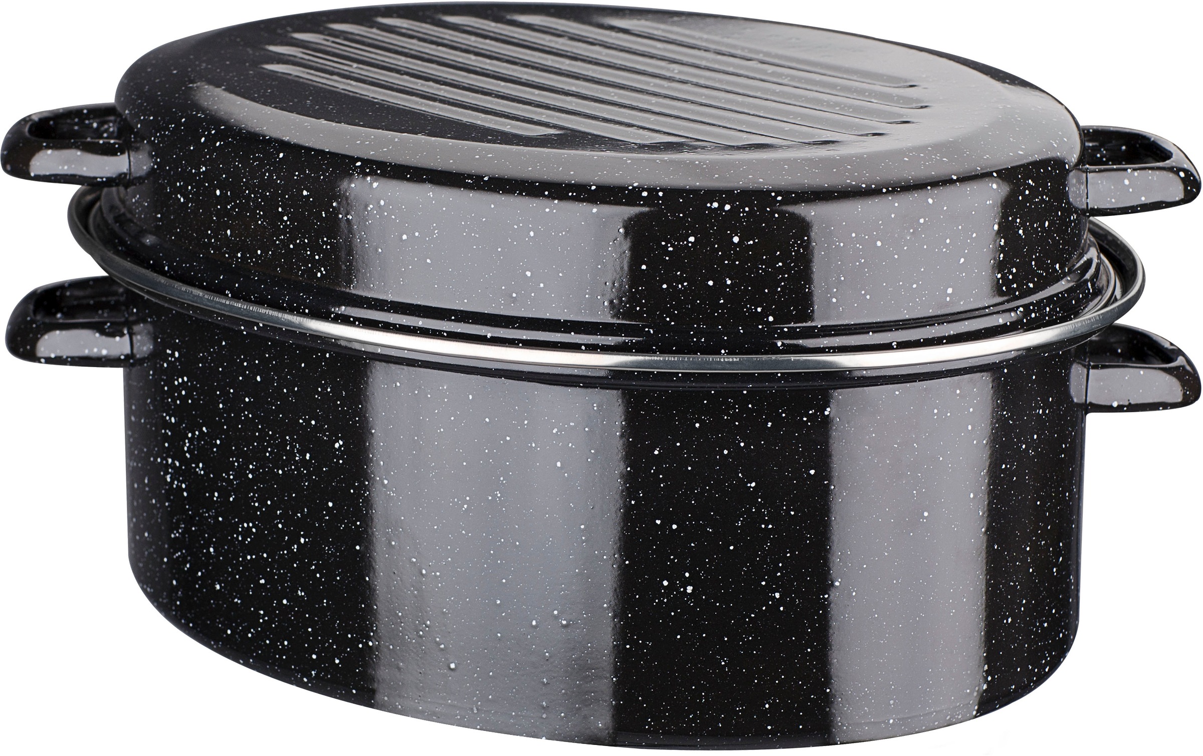 GSW Bräter "Allzweckbräter" Stahl-Emaille günstig online kaufen