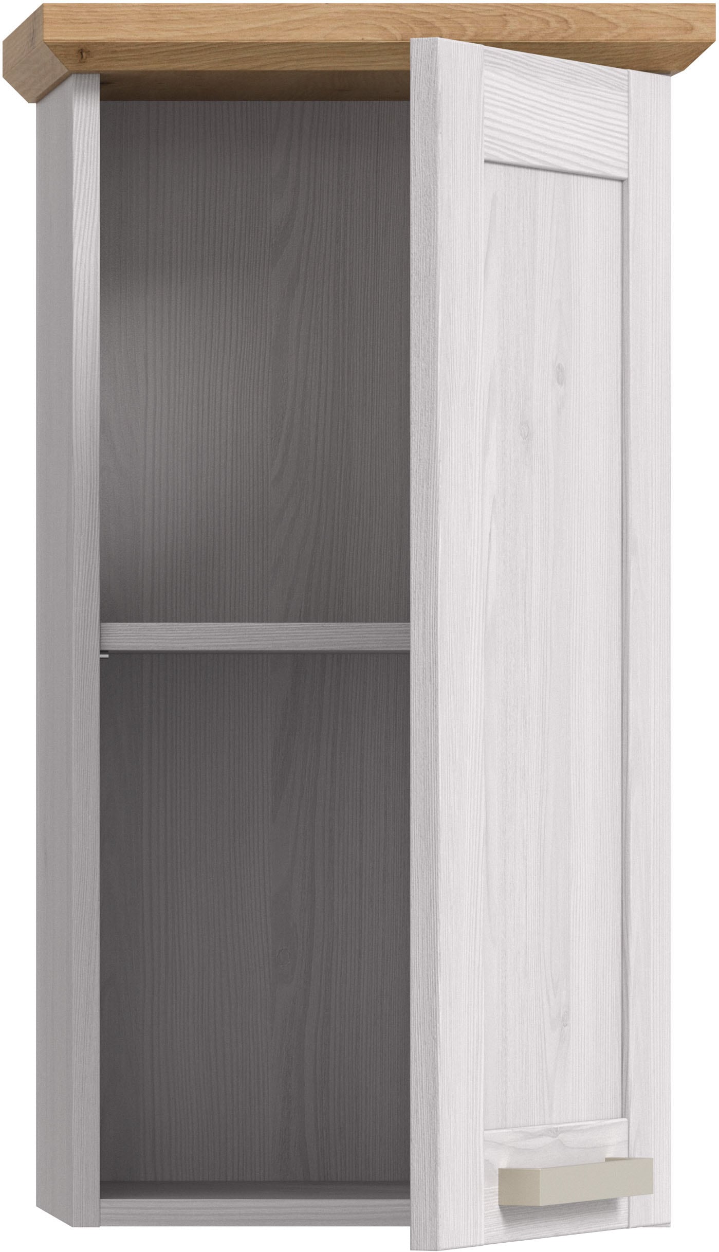 welltime Hängeschrank »COSENZA, Breite 39cm, 1 Tür, 1 Einlegeboden, 2 Fächer« in Landhausoptik, mit weiteren Artikel der Serie kombinierbar, 1 Stk. tlg. Hängeschrank, Bad, Badezimmerschrank