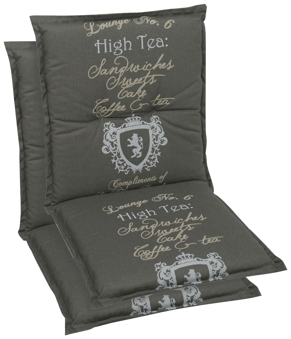 GO-DE Sesselauflage "High Tea"