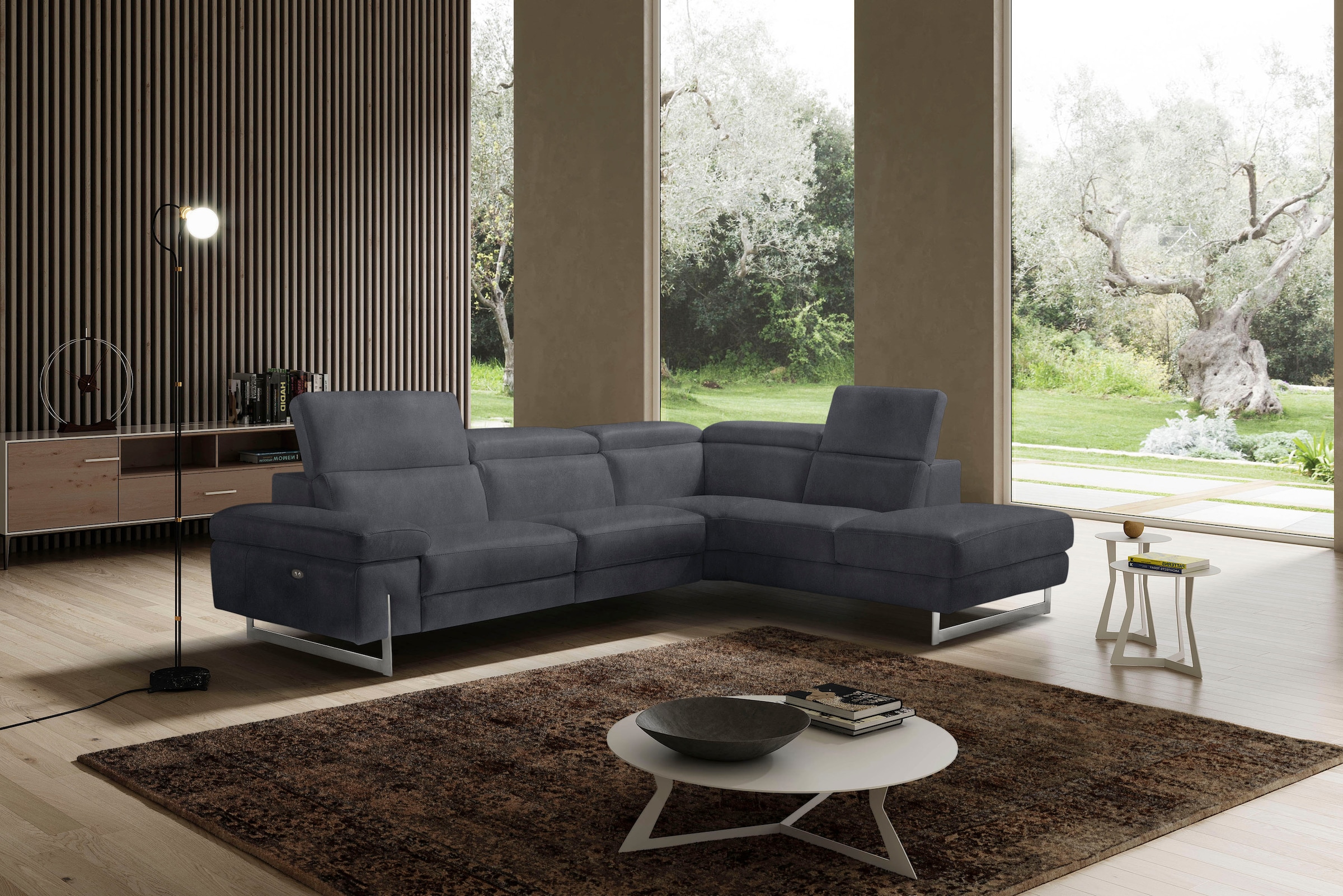 Egoitaliano Ecksofa "Candice, elegant, edel und bequem, erstklassiger Sitzk günstig online kaufen