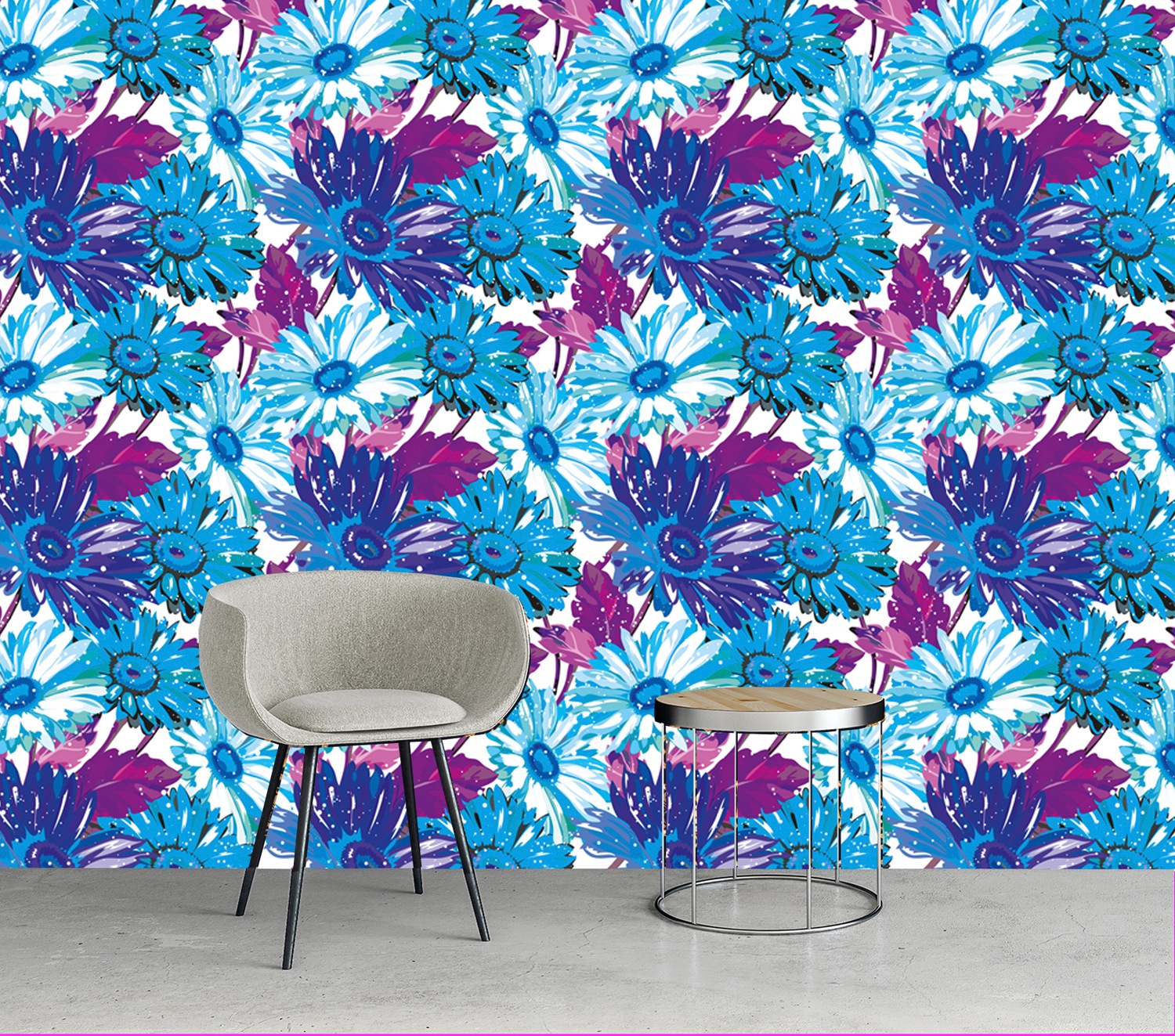 queence Vinyltapete »Joshua«, bedruckt-Motiv-botanisch-floral-gemustert-natürlich, 90x250cm, selbstklebend, kinderleichte Anbringung, Sticker