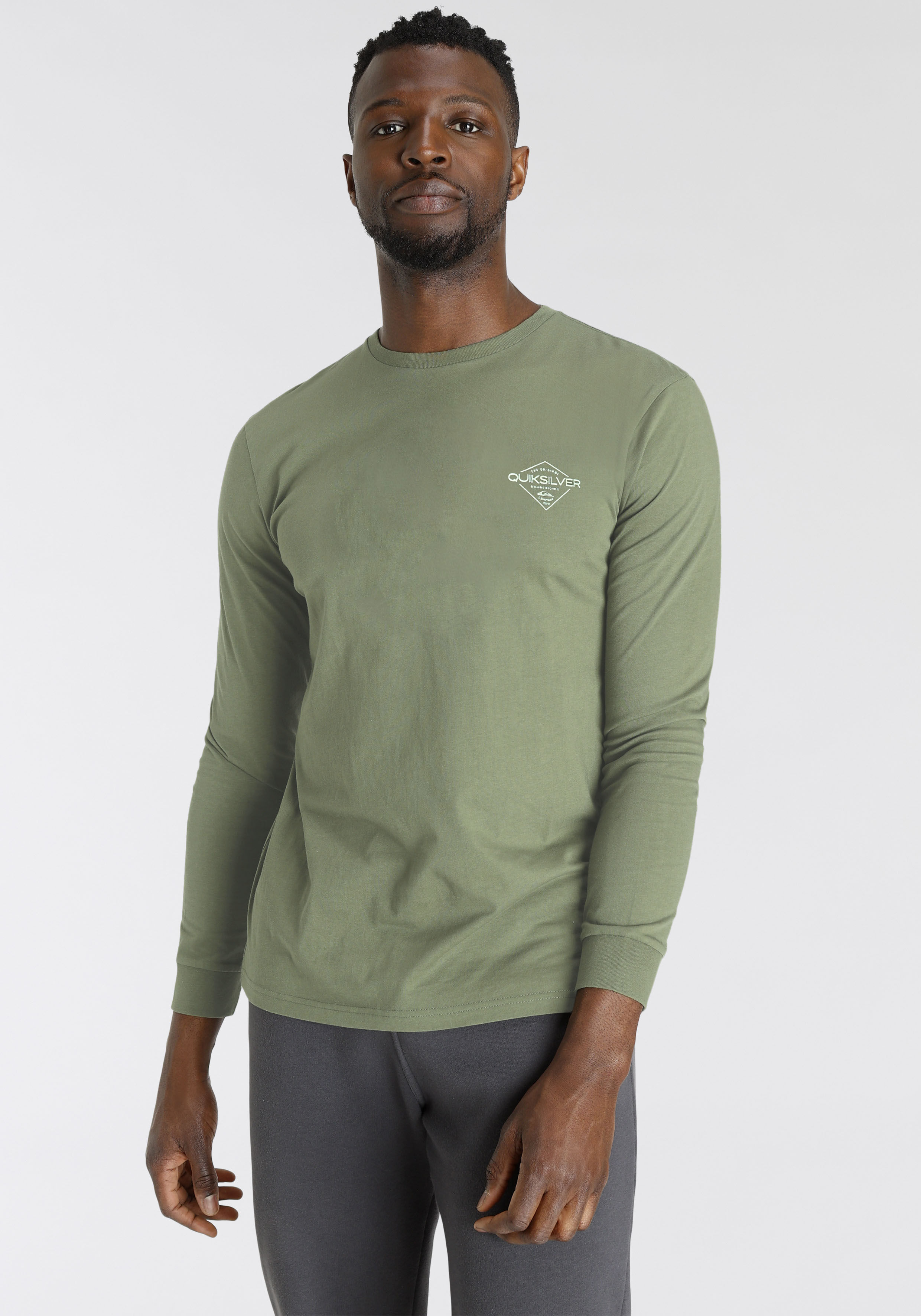 Thumbnail - Quiksilver Langarmshirt "DIAMONDS BEST LS TEE PACK3 YM" Packung, 3 Stk. tlg.