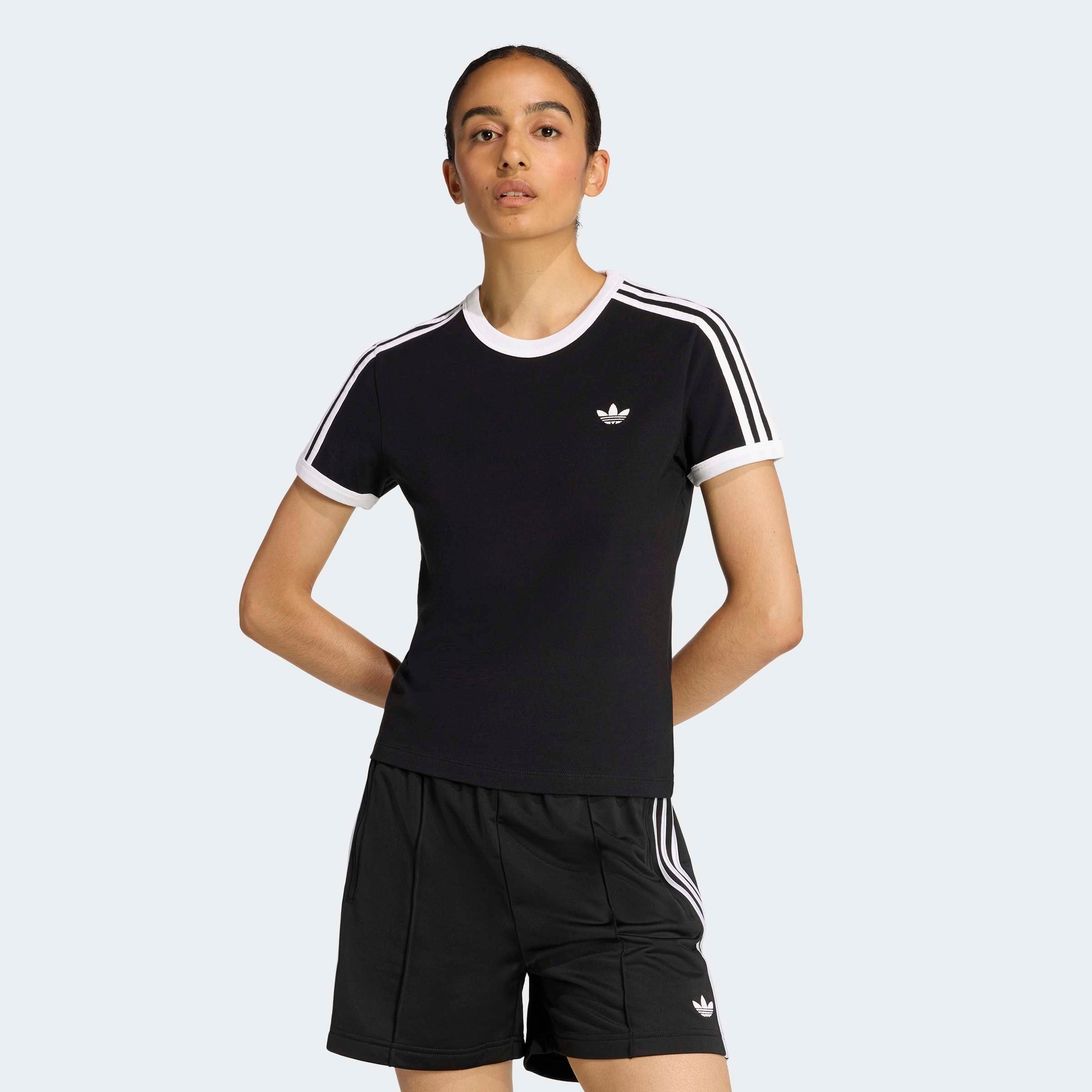 adidas Originals T-Shirt "3S TEE SLIM" sanft anliegende Passform, ohne Vers günstig online kaufen