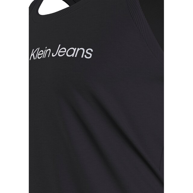 Calvin Klein Jeans Kurzarmshirt, mit Calvin Klein Jeans Logoprint ▷  bestellen | BAUR