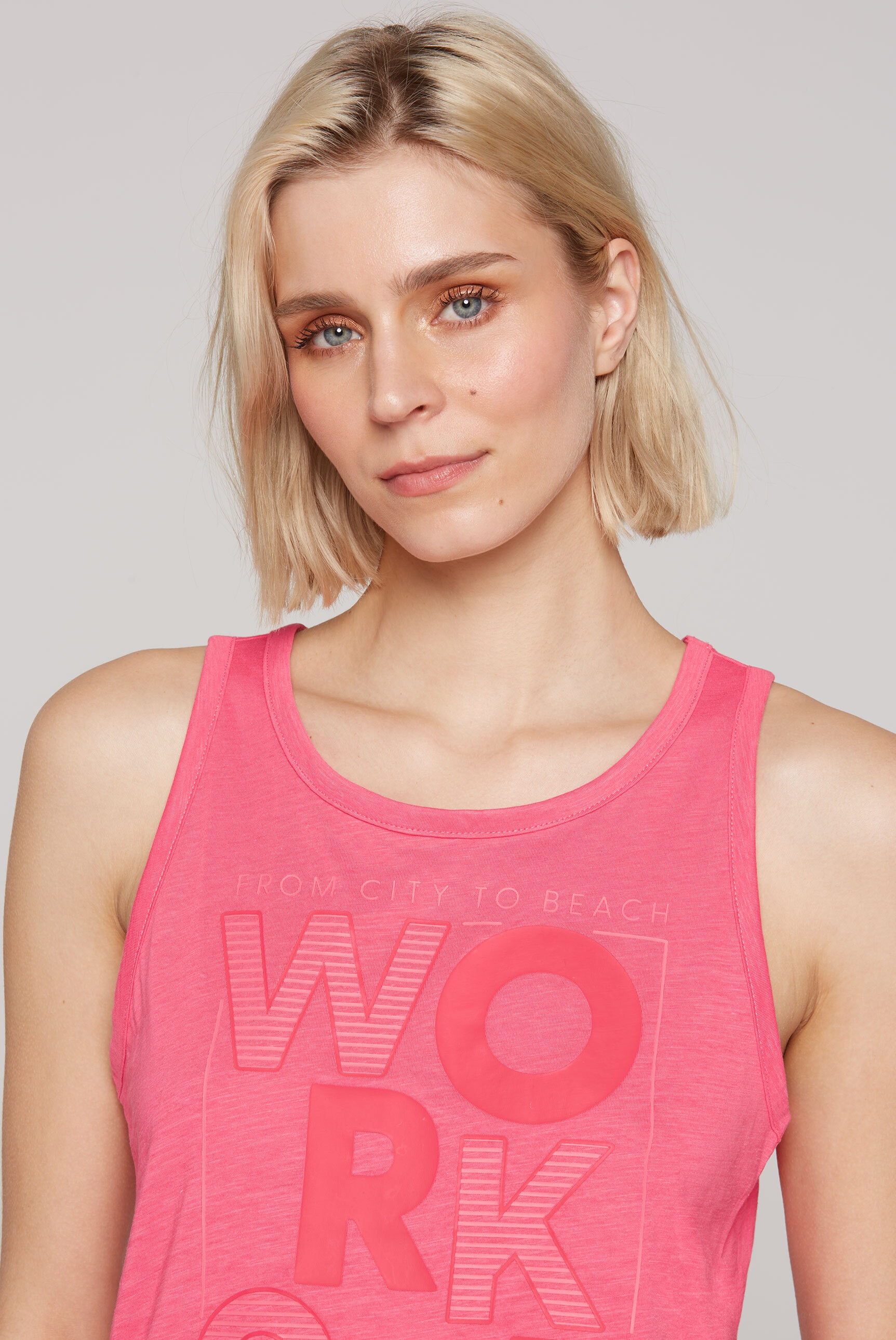 SOCCX Tanktop, aus Baumwolle