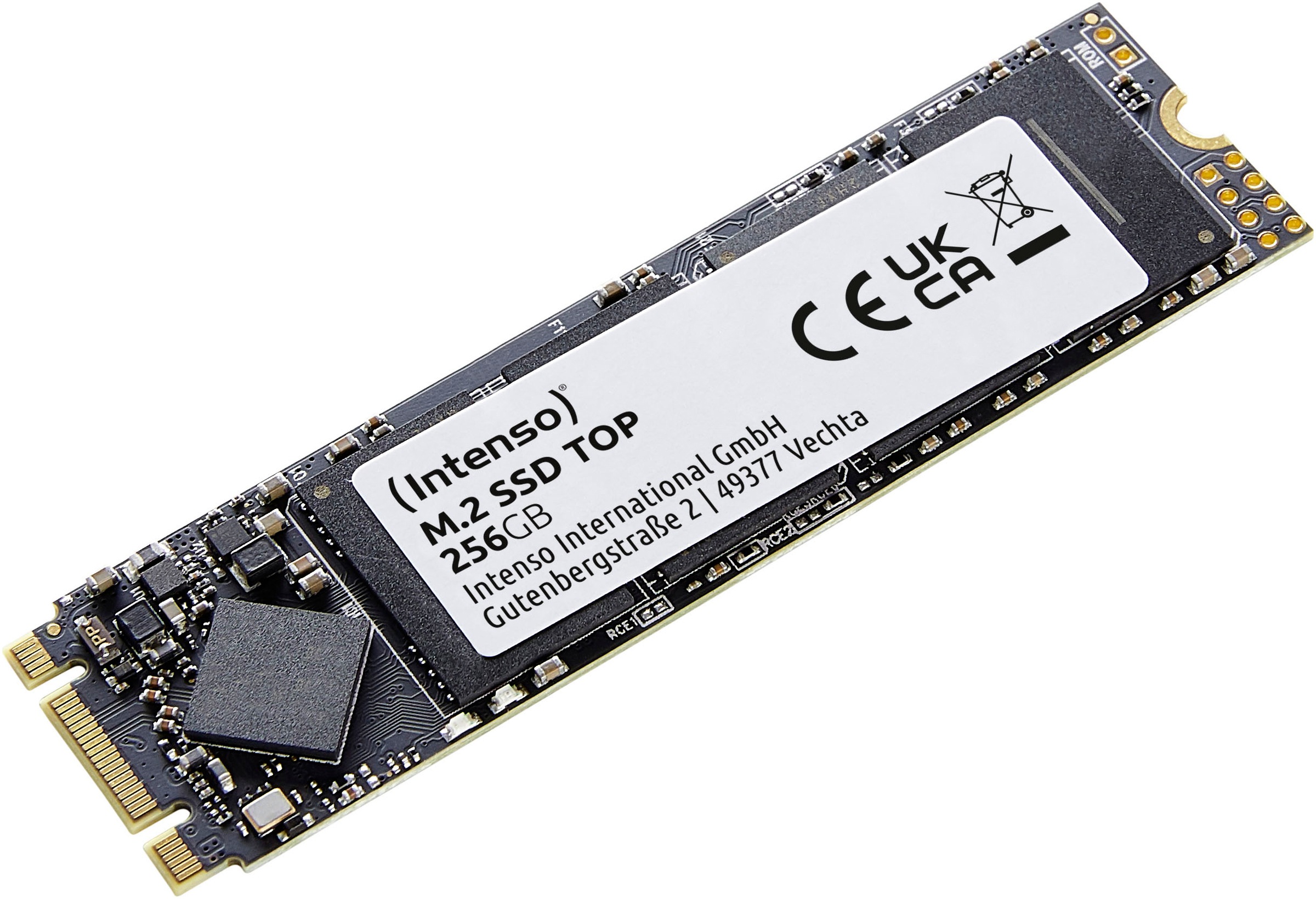 Intenso interne SSD »Top 256GB«, Anschluss M.2 (2880)