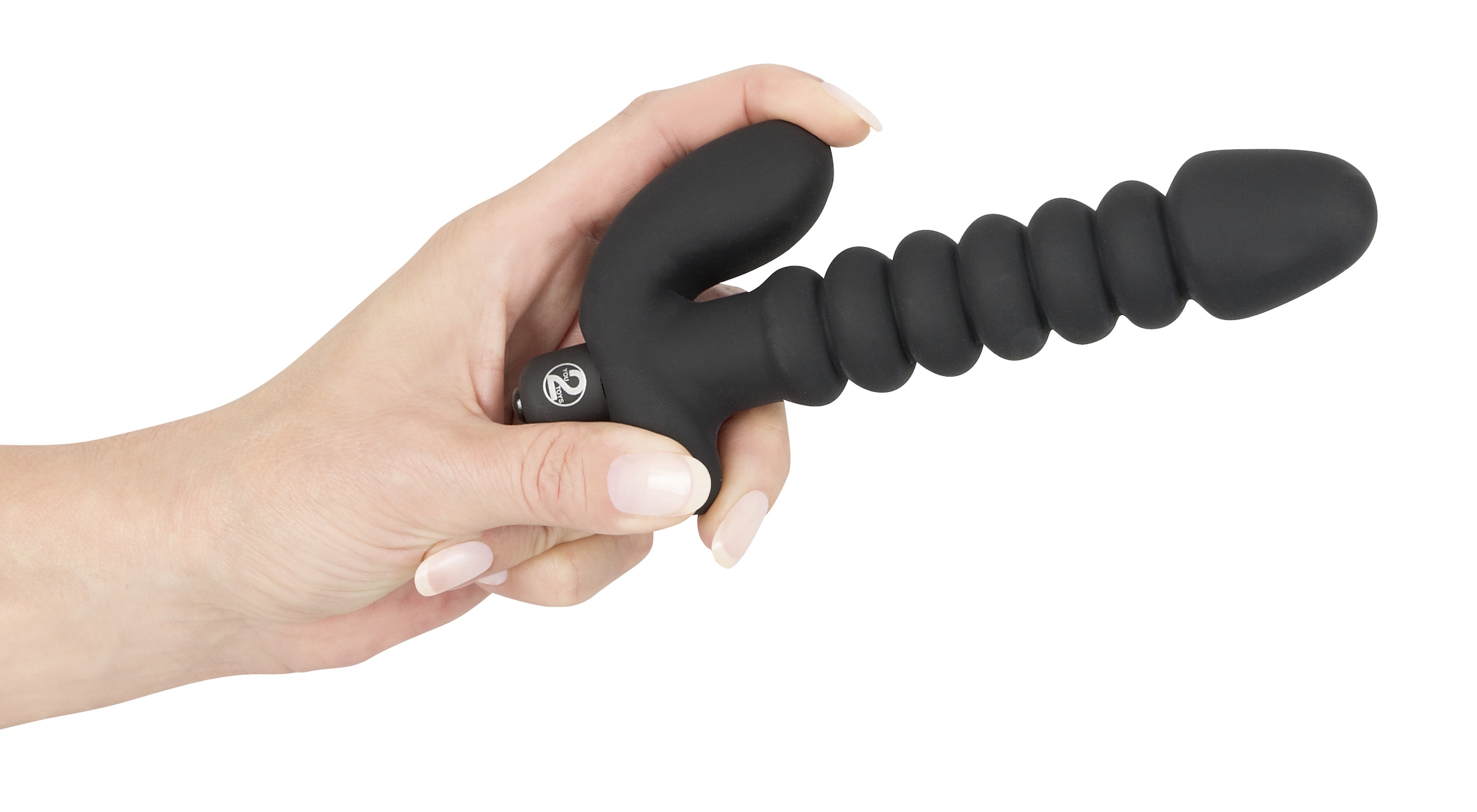 BLACK VELVETS Vibrator »vibrierender Analplug Vibrating plug medium«