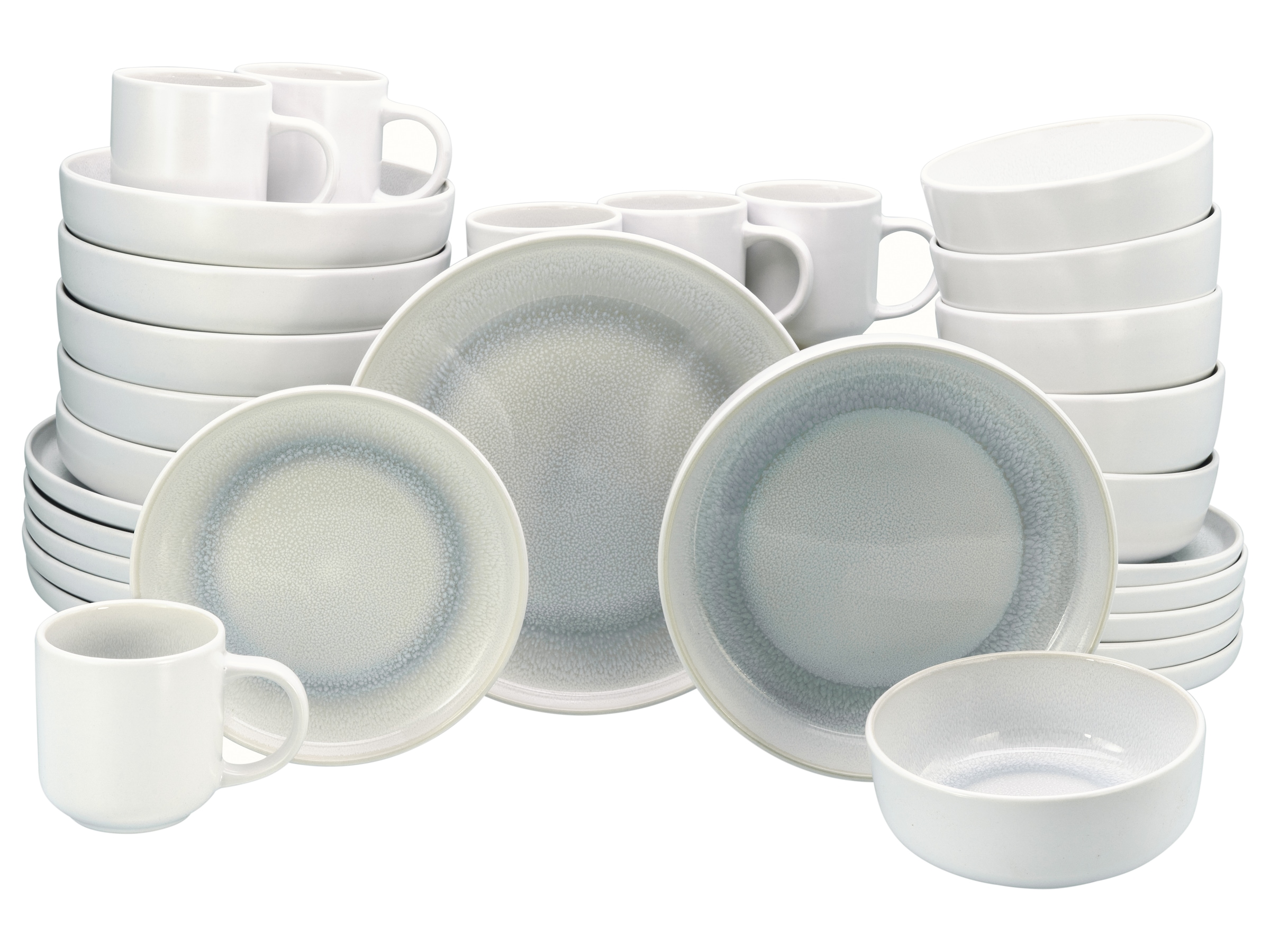 OTTO home Kombiservice "modernes Geschirr-Set, Service Lykk" hohe Haltbarke günstig online kaufen