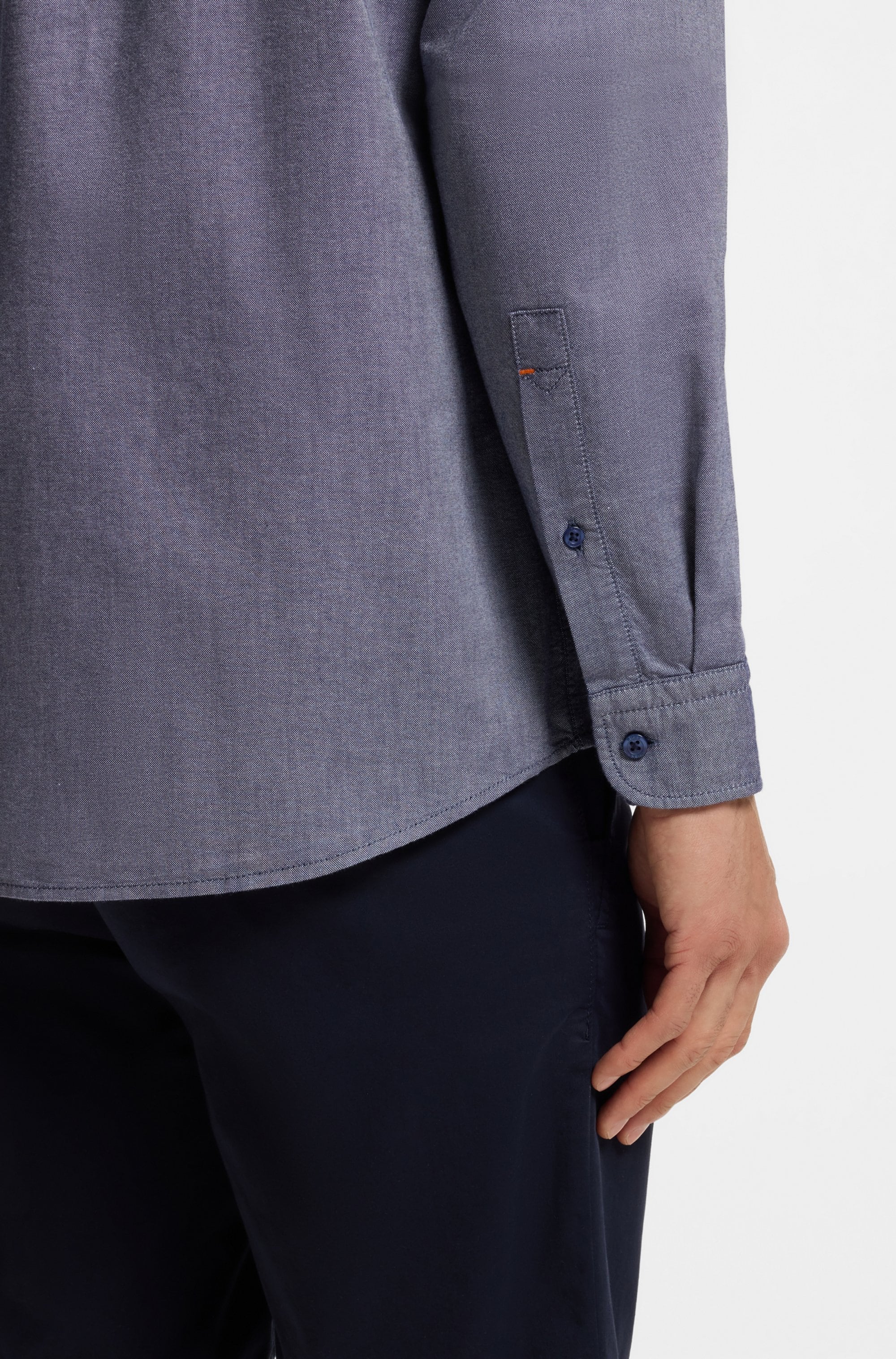 BOSS ORANGE »Rickert« mit Button-down-Kragen