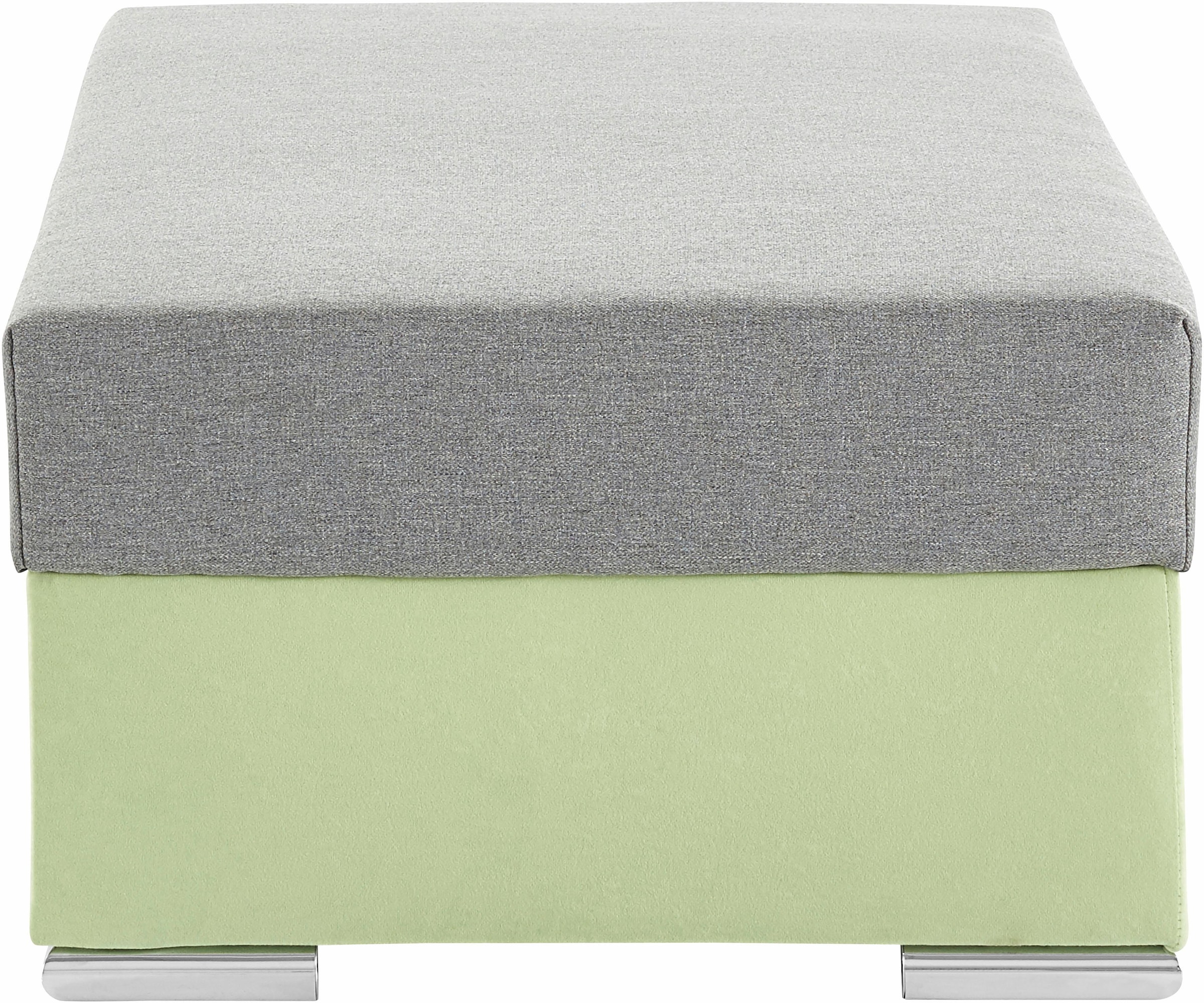 COLLECTION AB Hocker »John« Frei im Raum stellbar, wahlweise mit Federkern