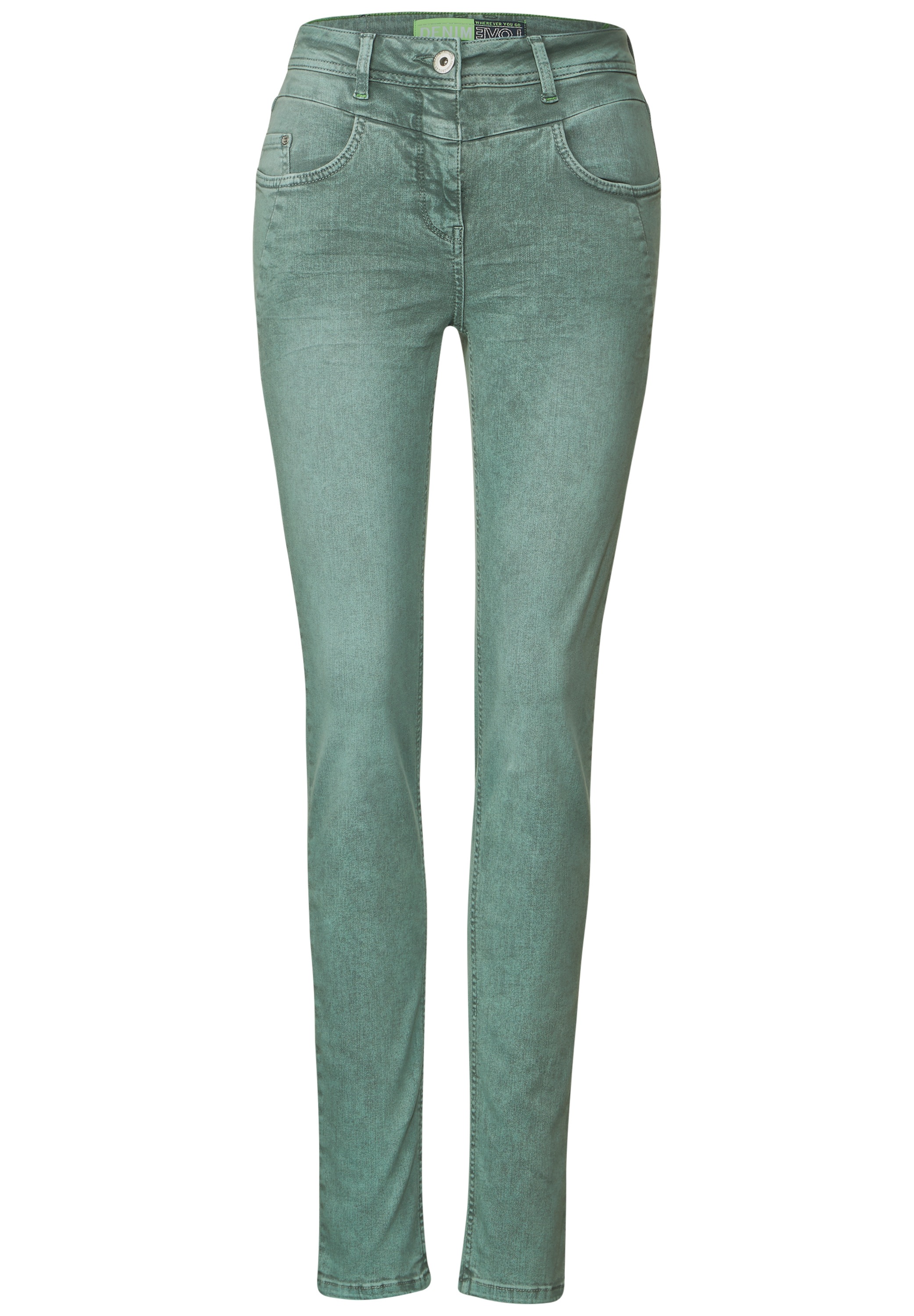 Cecil Gerade Jeans, 5-Pocket-Style