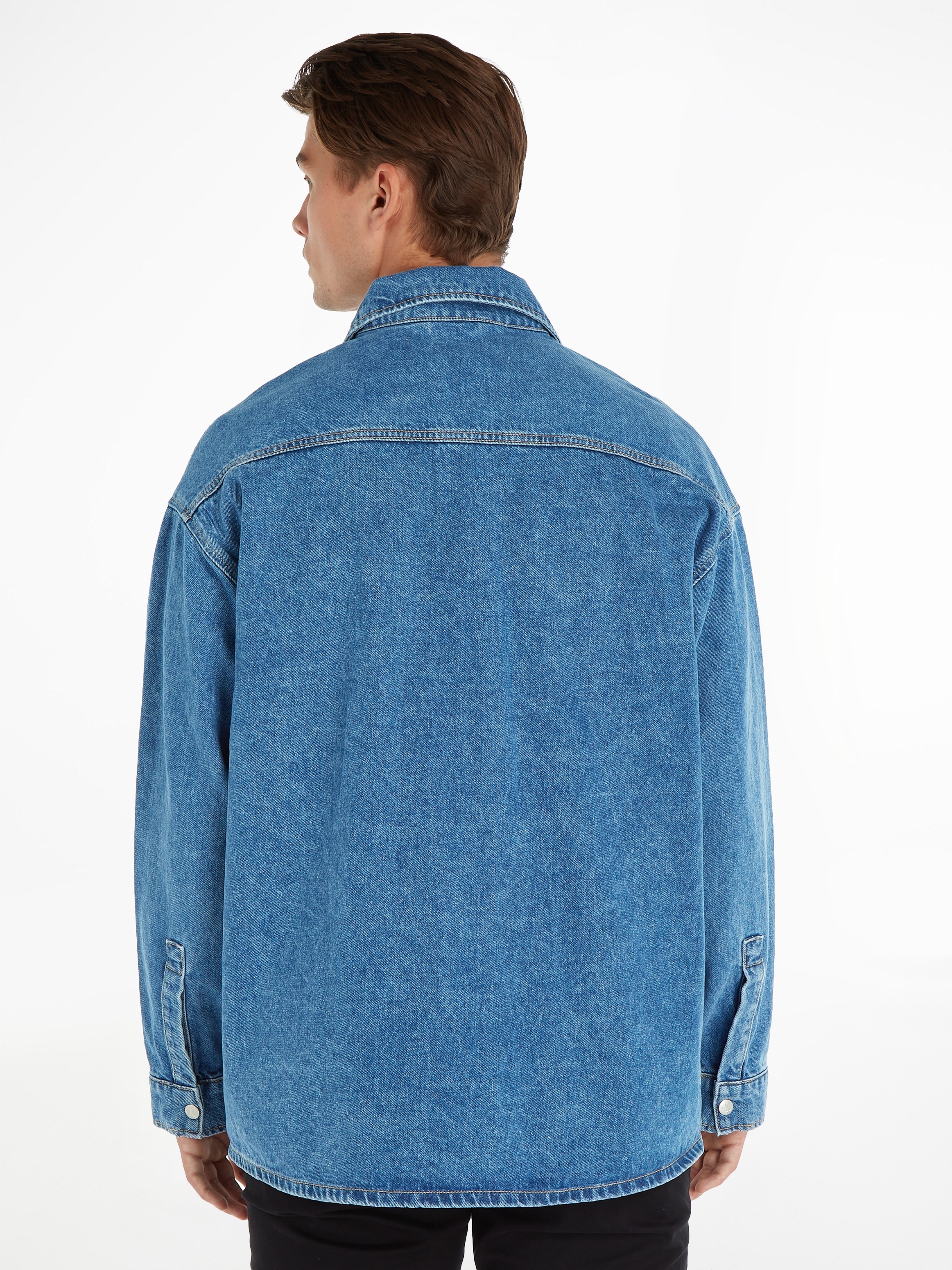 ▷ Calvin LOOSE Klein Jeans SHIRT« Jeanshemd bestellen »BOXY BAUR |