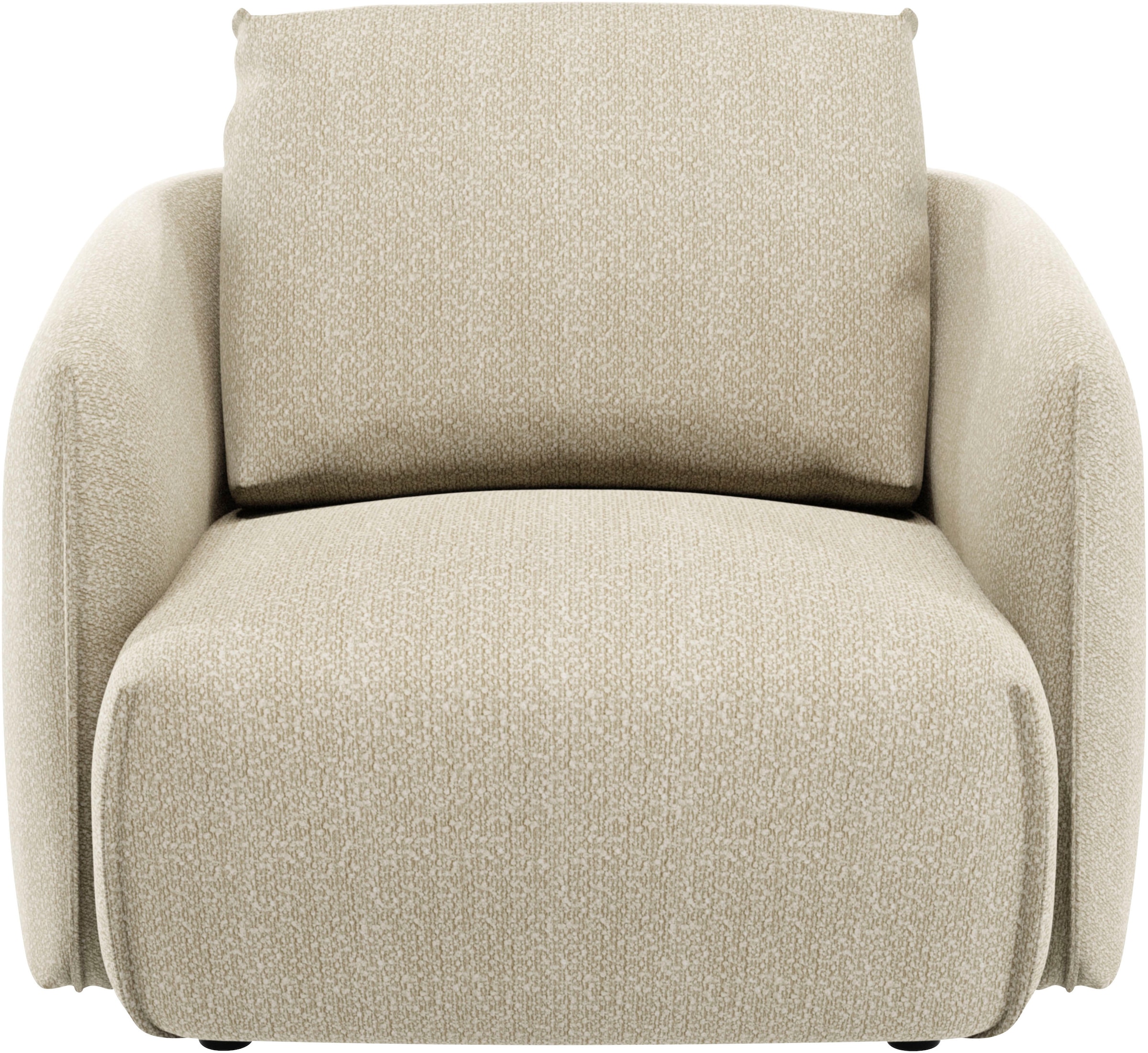 TRENDMANUFAKTUR Sessel "Shawn, Loungesessel, Designsessel, elegant geschwun günstig online kaufen