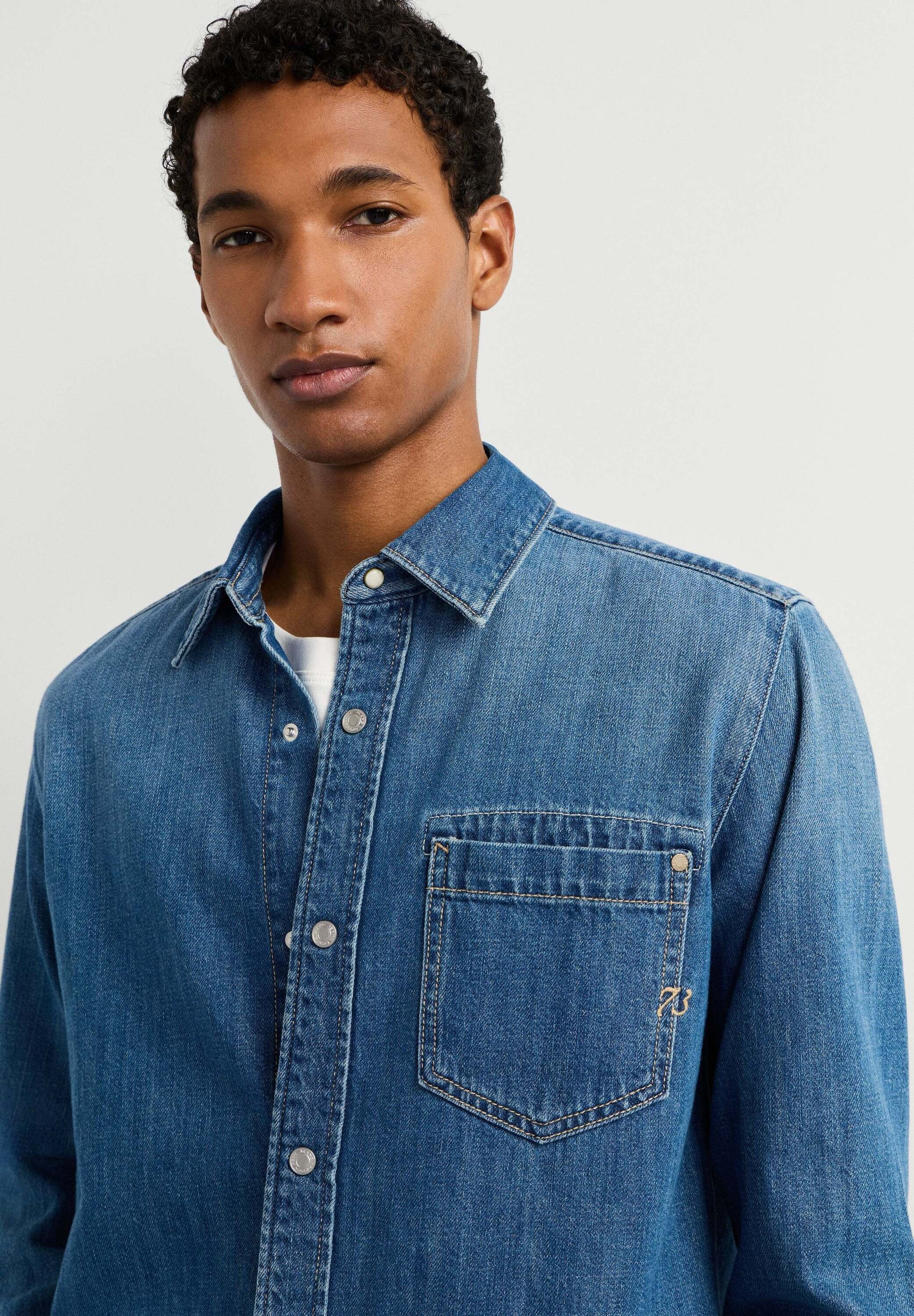 Pepe Jeans Funktionsshirt »shirt NOAH OVERSHIRT SLUB«