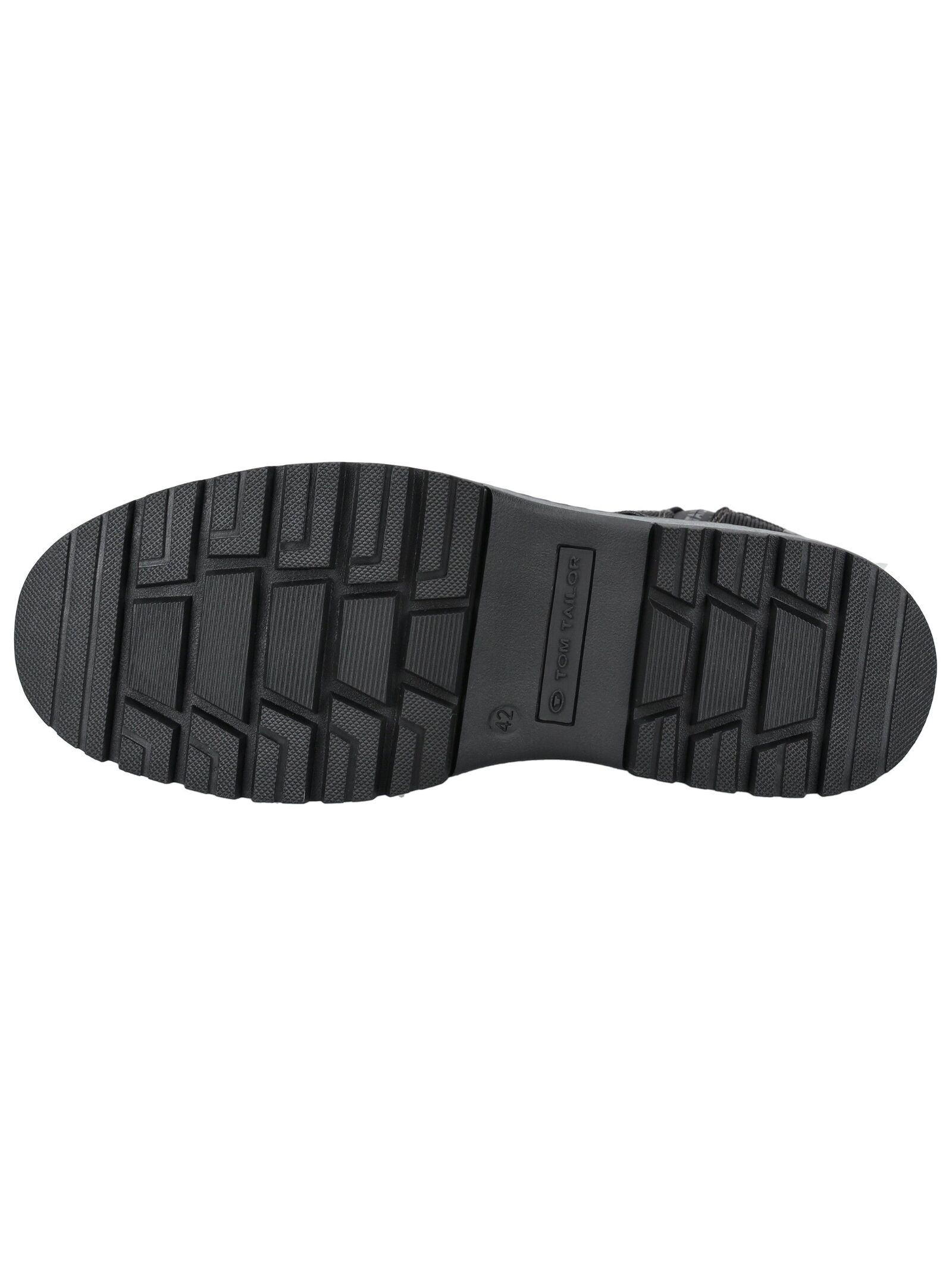 TOM TAILOR Schnürstiefelette »Tom Tailor Stiefelette Lederimitat/Textil«