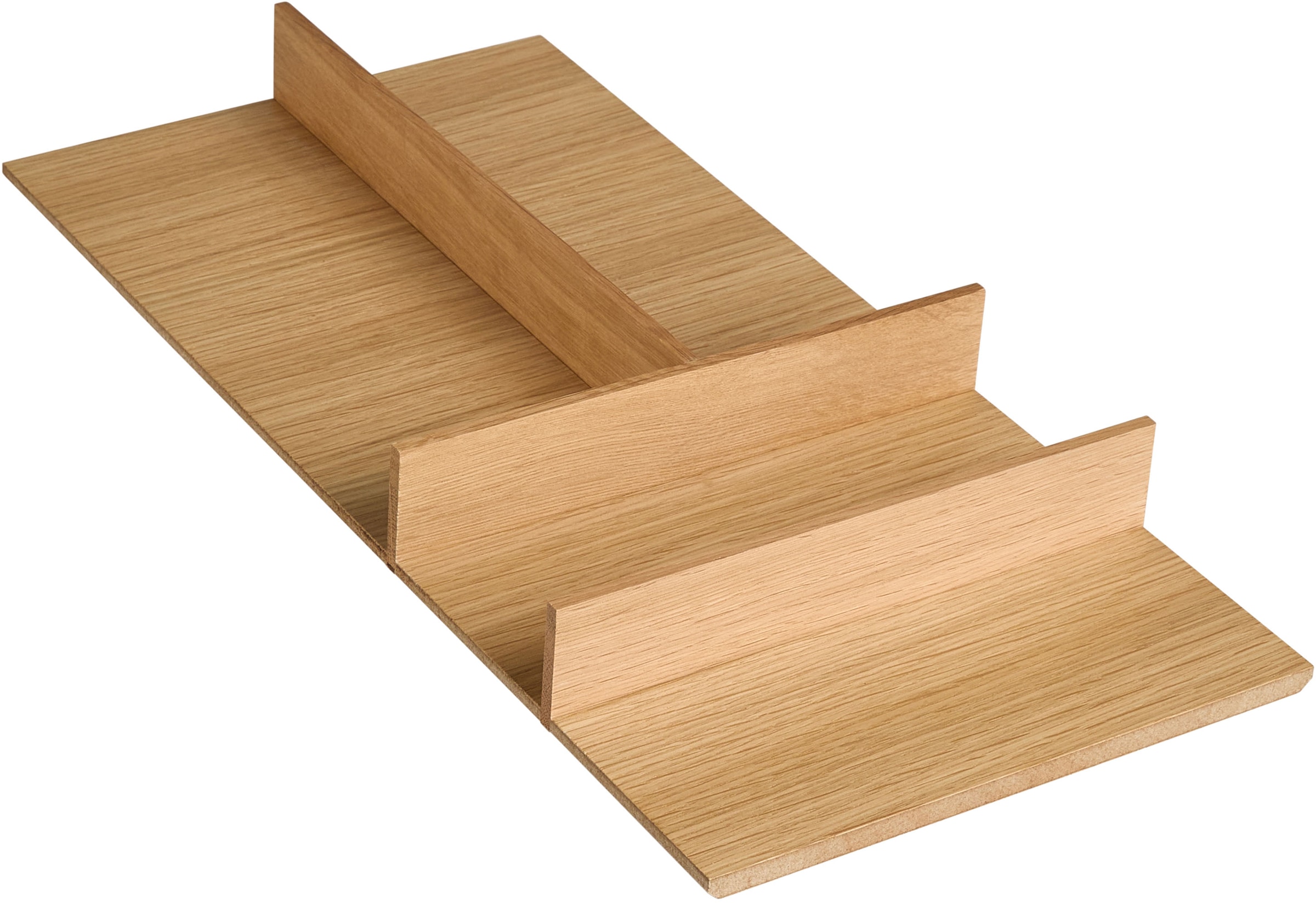 nobilia Besteckeinsatz "nobilia Zubehör" aus hochwertiger Eiche Massivholz, günstig online kaufen