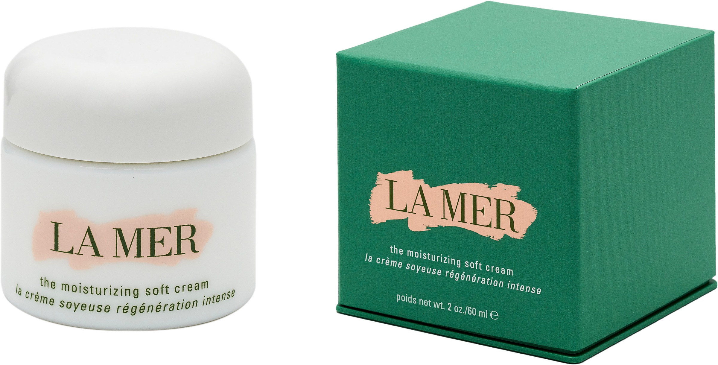 LA MER Anti-Aging-Creme »The Moisturizing Soft Cream«, Mildert Verfärbungen und Unregelmäßigkeiten, für alle Hauttypen.